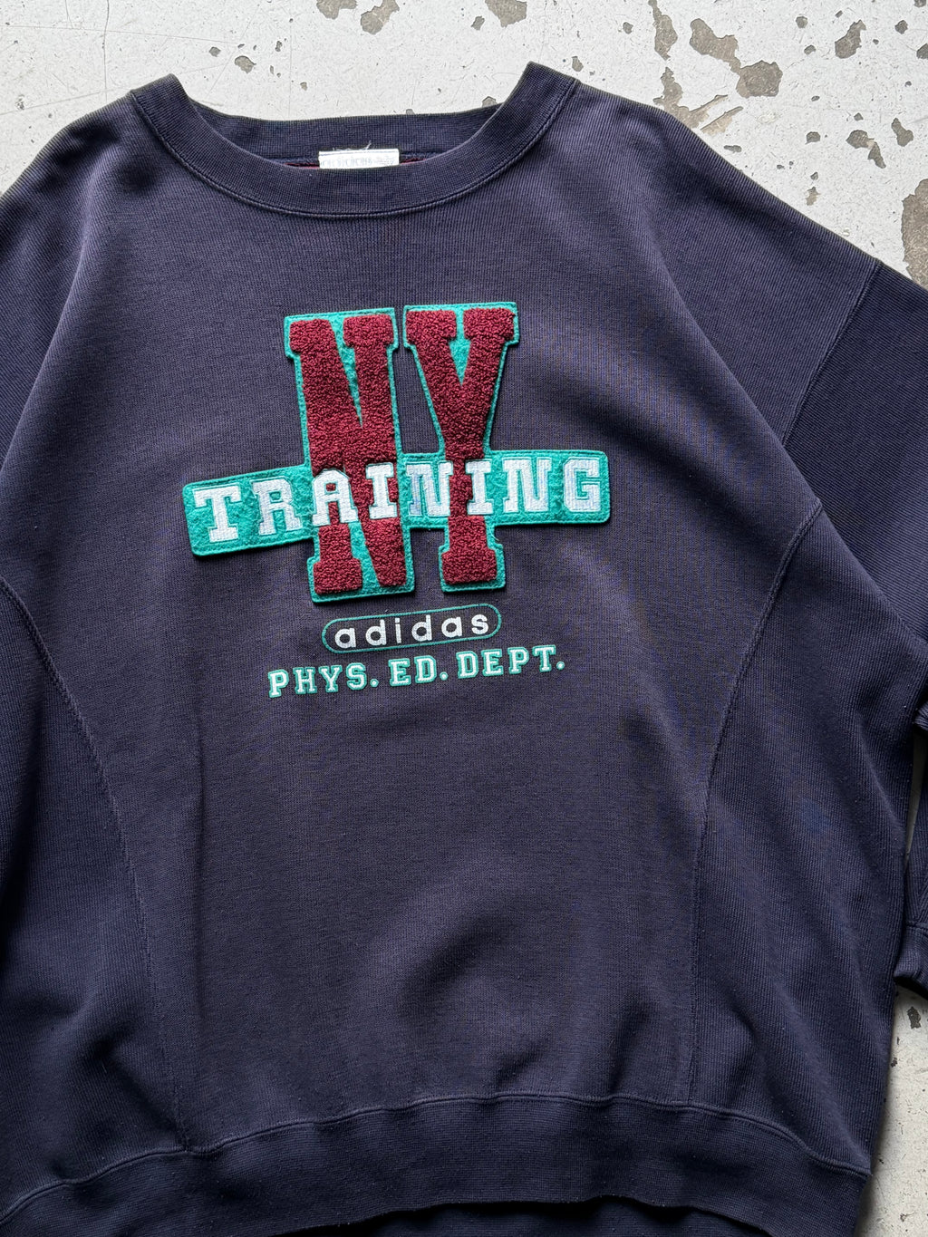 Adidas | Vintage NY Training sweatshirt | Navy | M/L