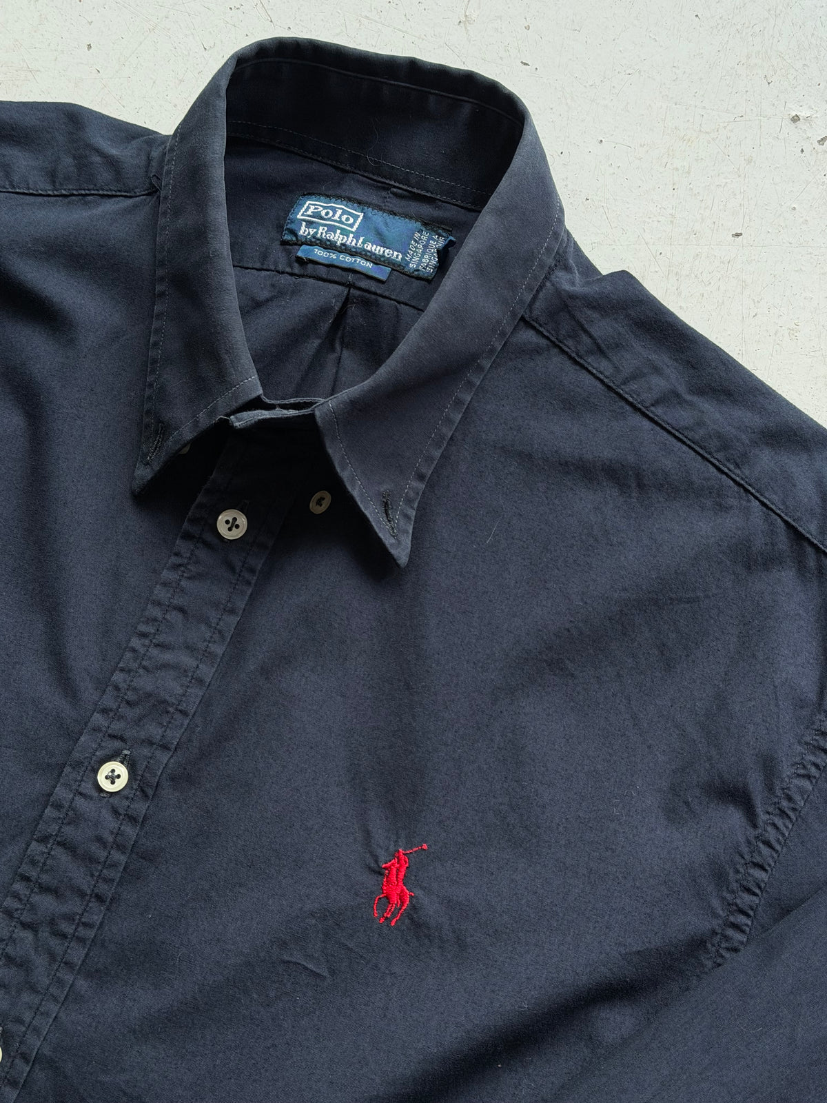 Polo Ralph Lauren | Vintage skjorte | Navy | L
