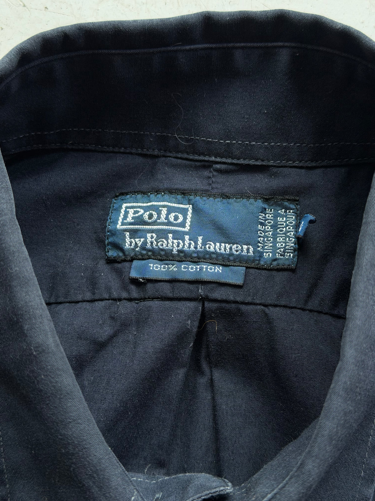 Polo Ralph Lauren | Vintage skjorte | Navy | L