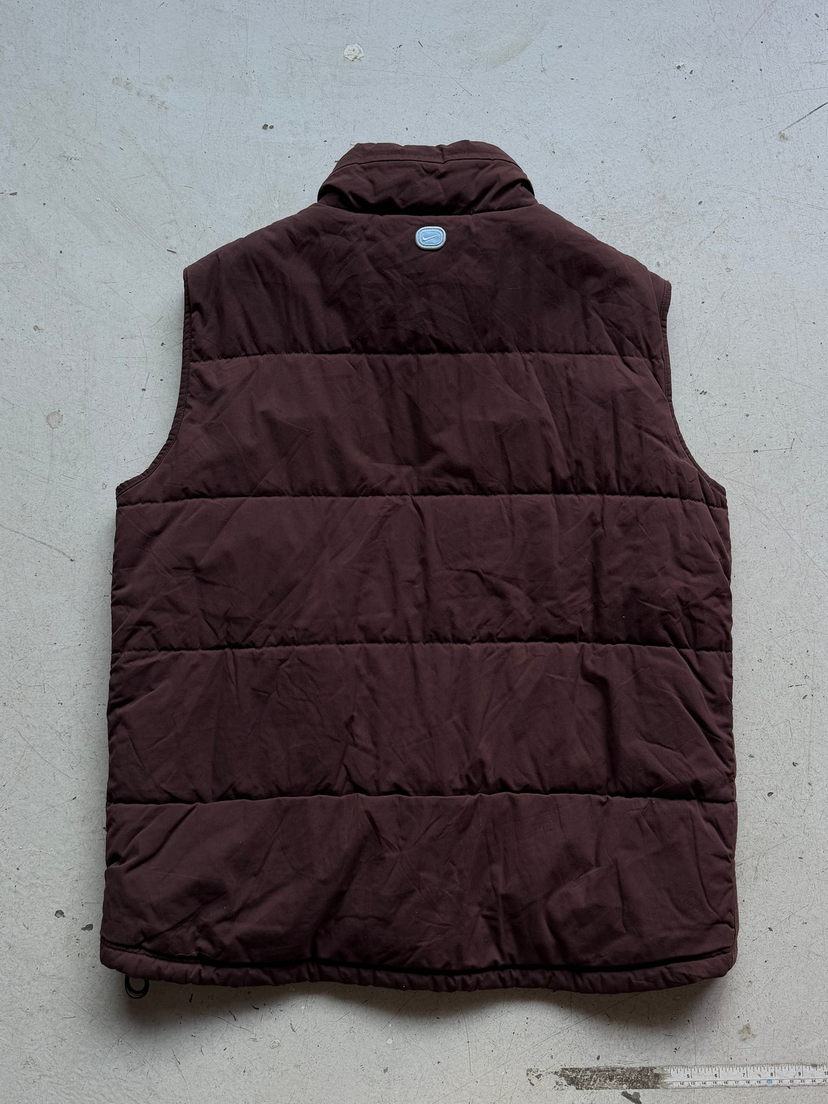 Nike | Vintage Track Athletics puffer vest | Brun | M