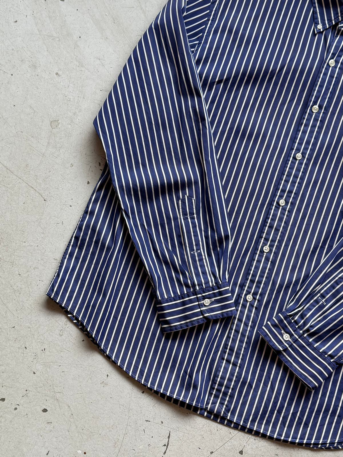 Polo Ralph Lauren | Stribet skjorte | Navy/hvid | XXL
