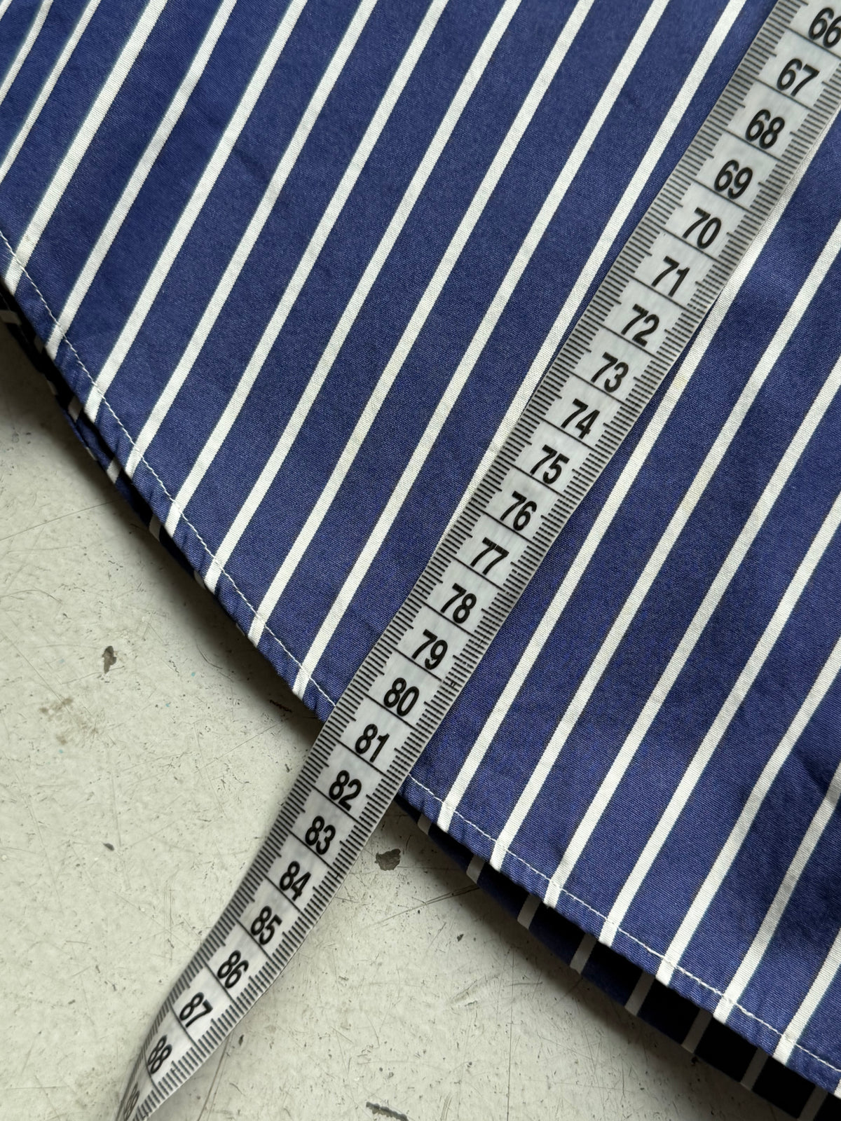 Polo Ralph Lauren | Stribet skjorte | Navy/hvid | XXL