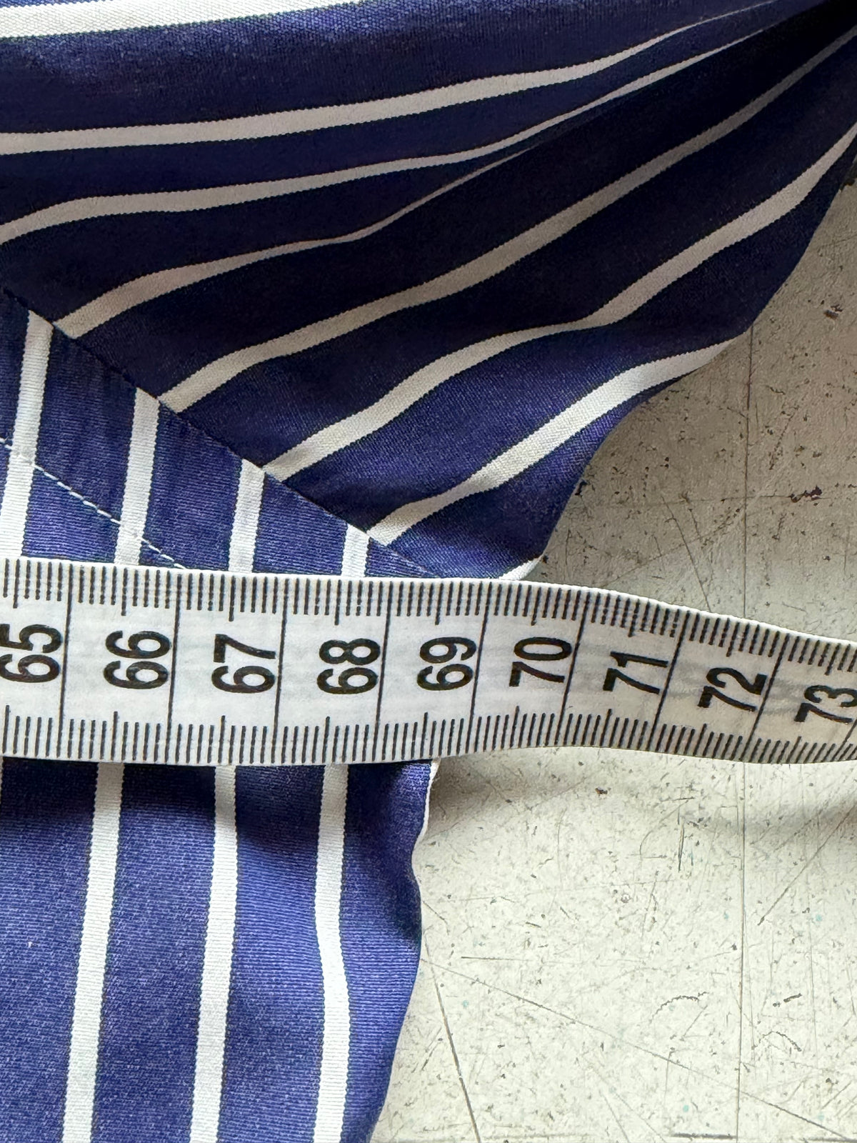 Polo Ralph Lauren | Stribet skjorte | Navy/hvid | XXL