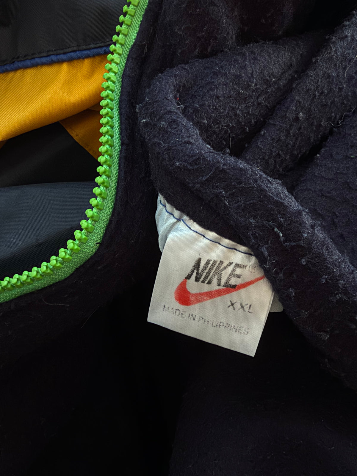 Nike | Vintage Swoosh Windbreaker | Navy/gul | L