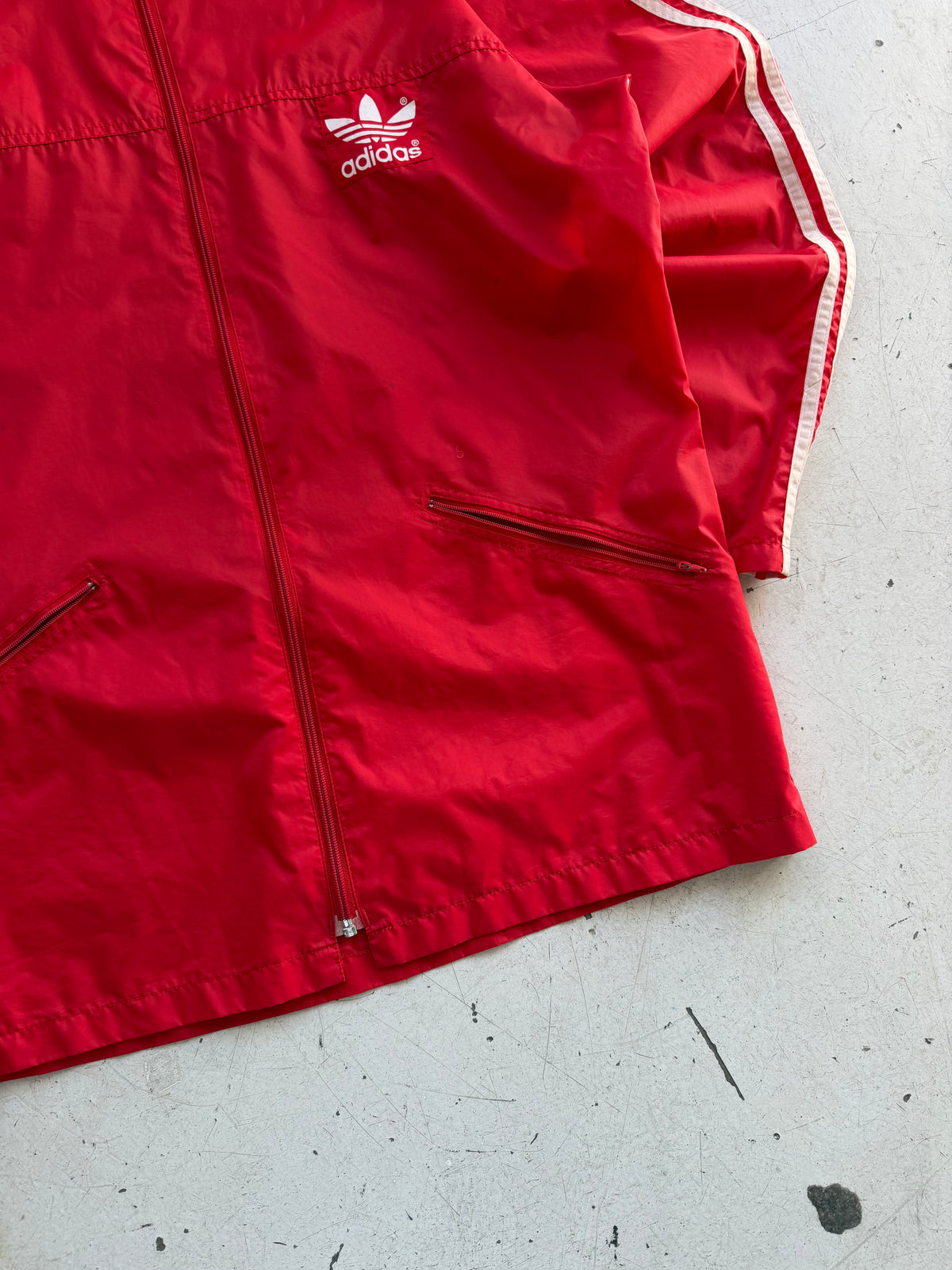 Adidas | Vintage track jacket | Rød | L
