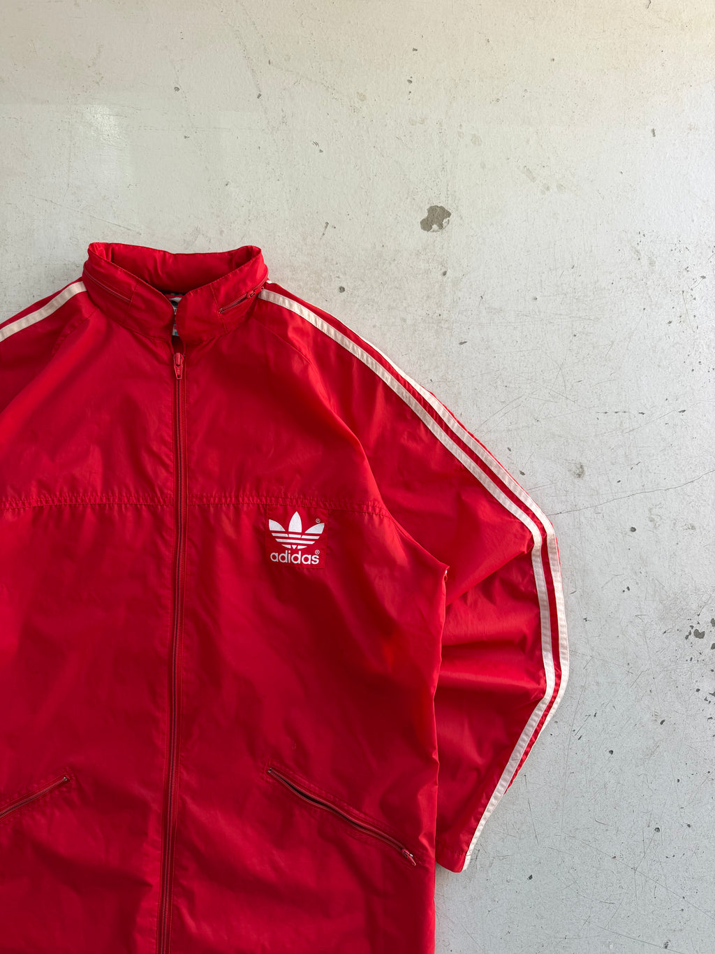 Adidas | Vintage track jacket | Rød | L