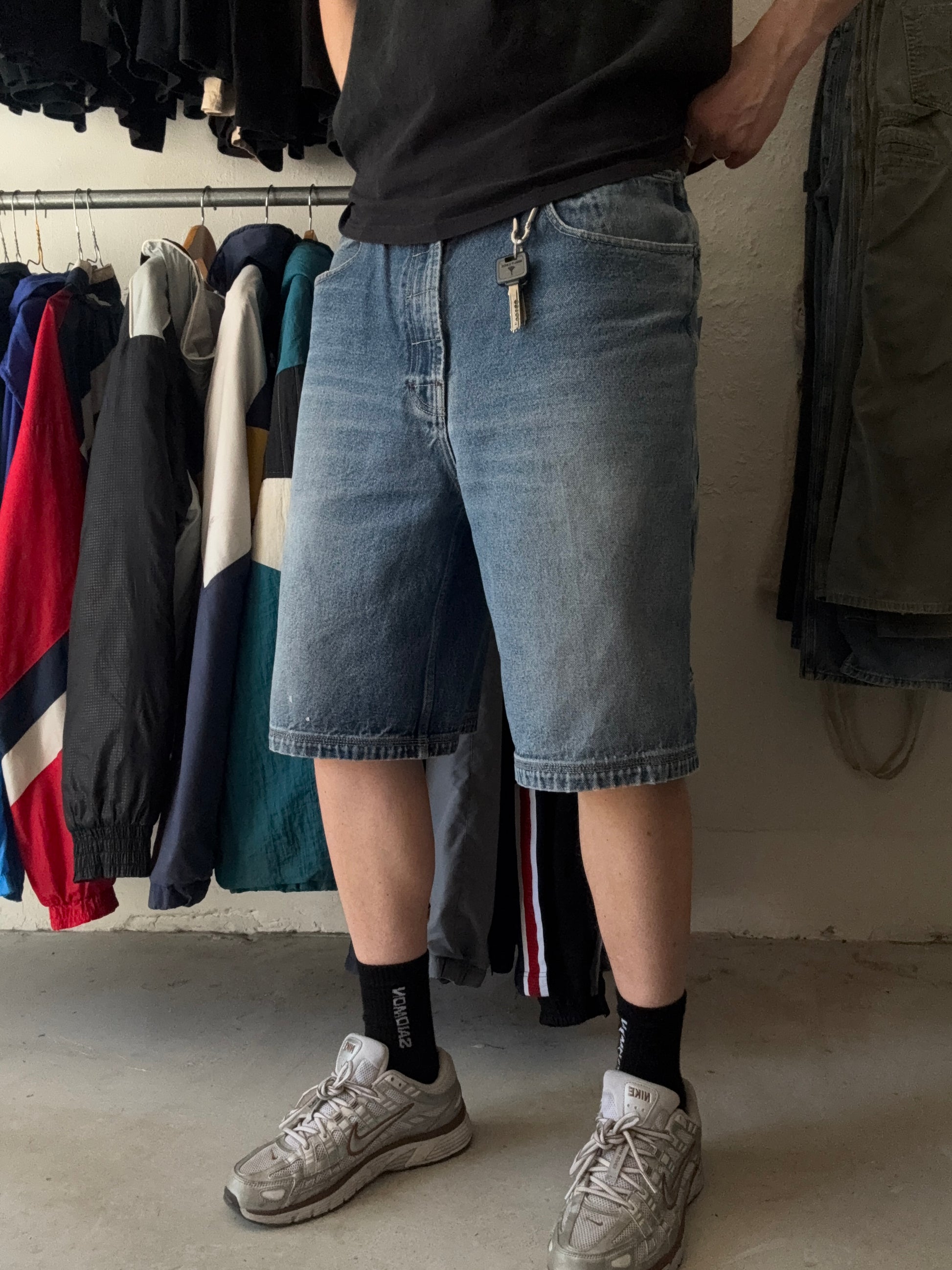 Mecca USA | carpenter Jorts | lyseblå | W36