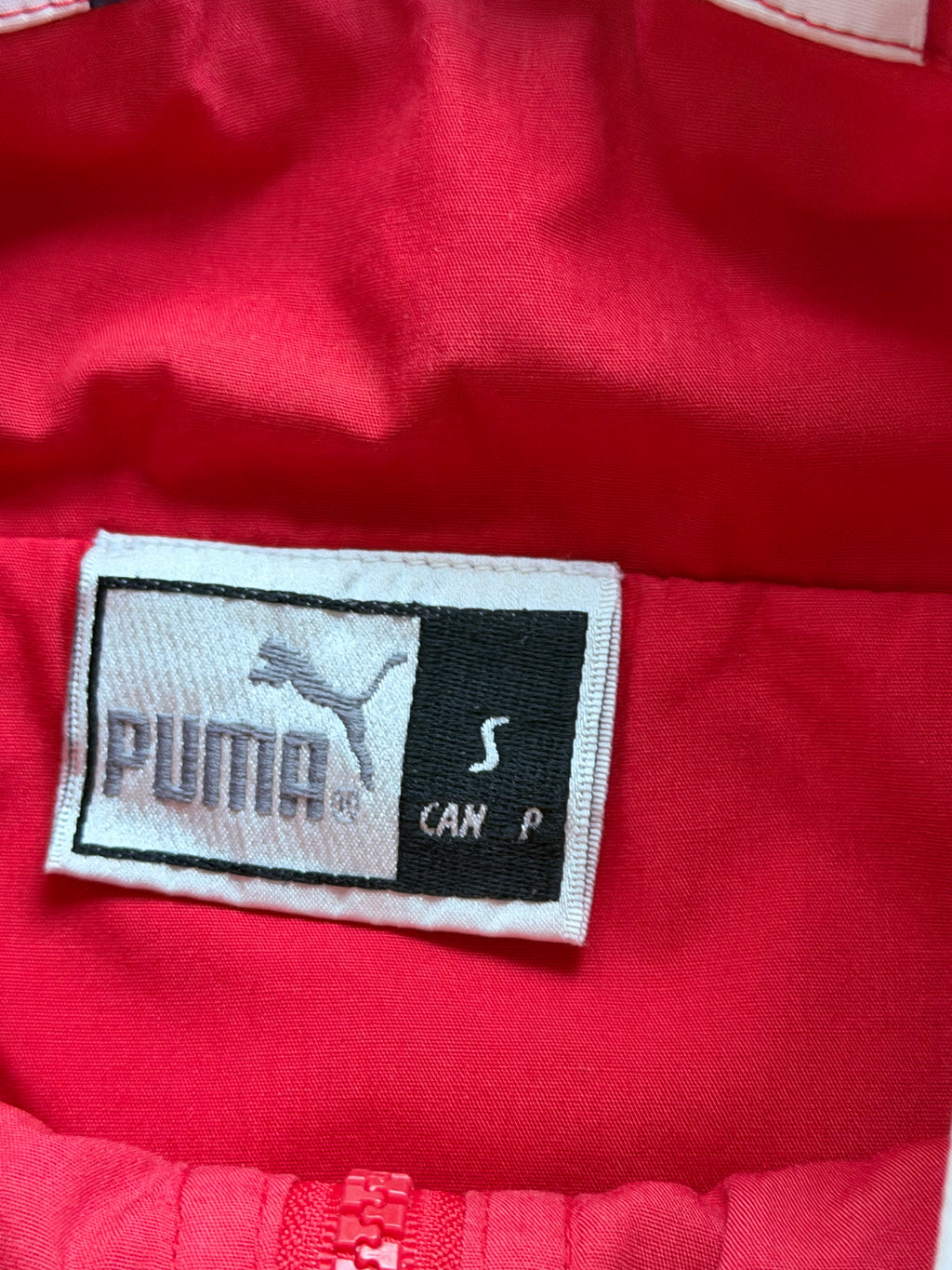 Puma | Vintage Track Jacket | Rød / Navy | L
