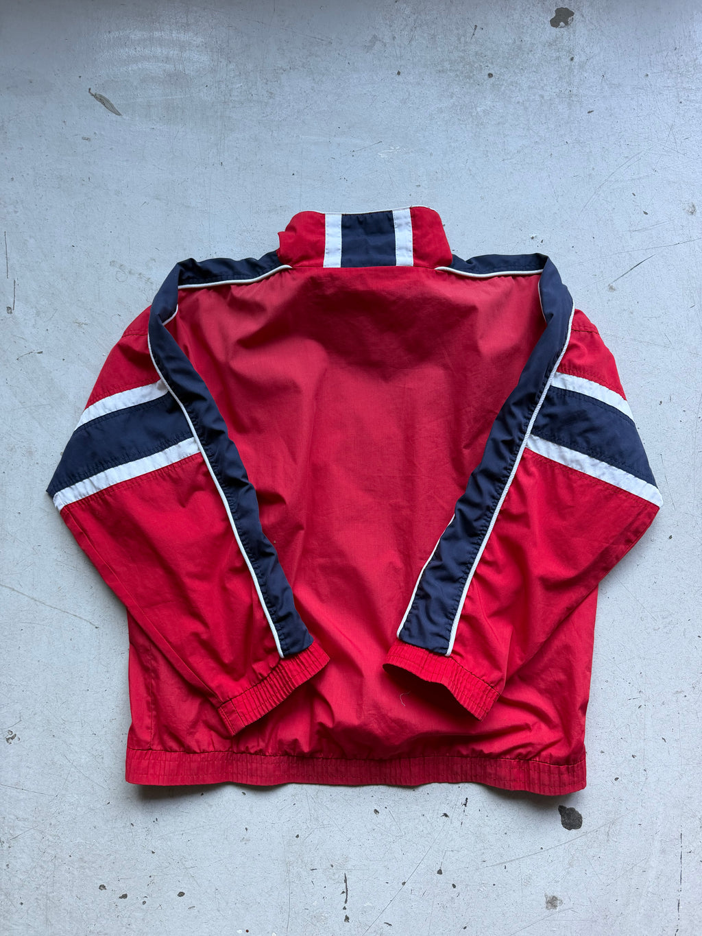 Puma | Vintage Track Jacket | Rød / Navy | L