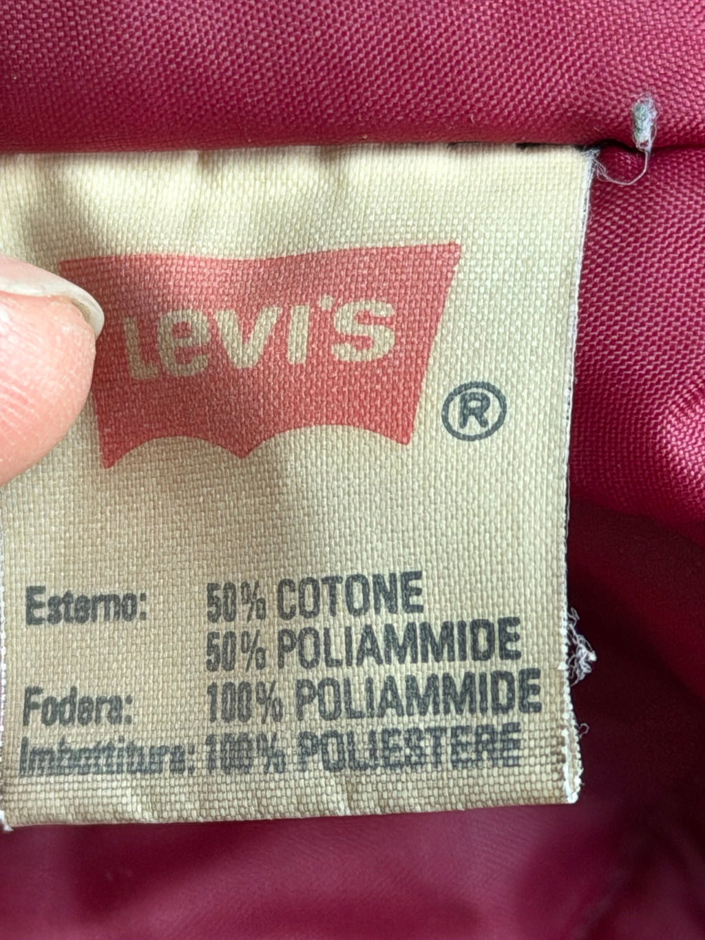 Levi's | Vintage foret bomberjakke | Navy | M