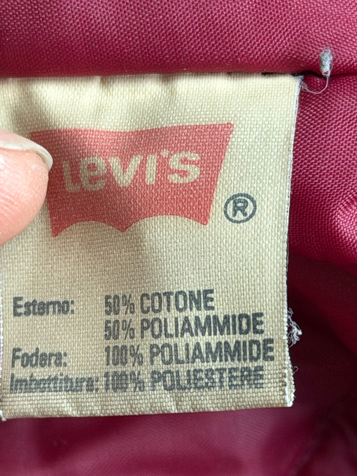 Levi's | Vintage foret bomberjakke | Navy | M