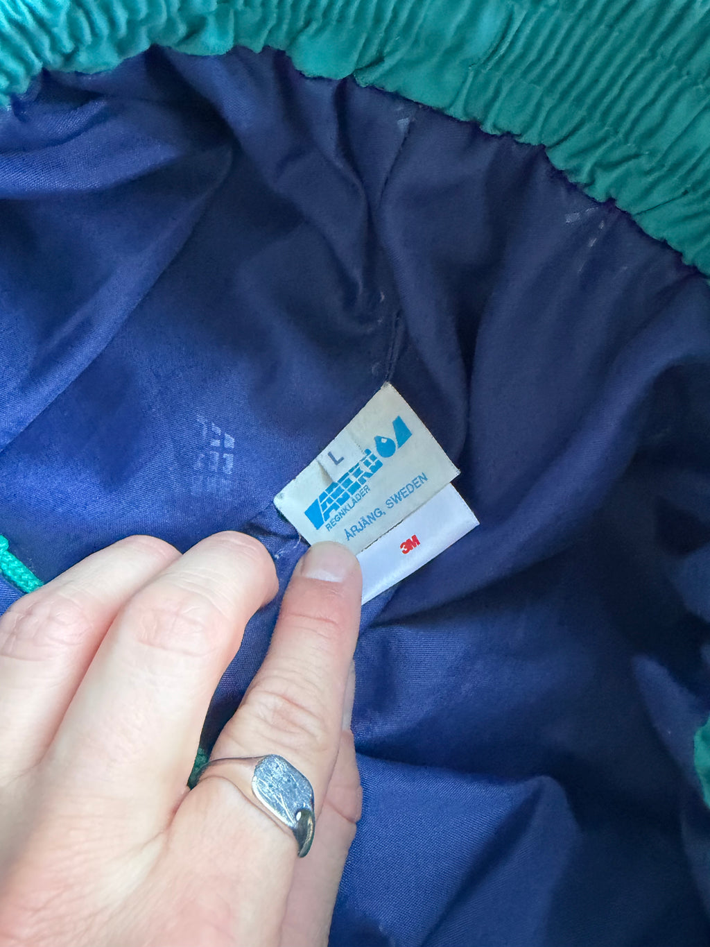 Airway by Abeko | Vintage regnsæt | Turkis | L