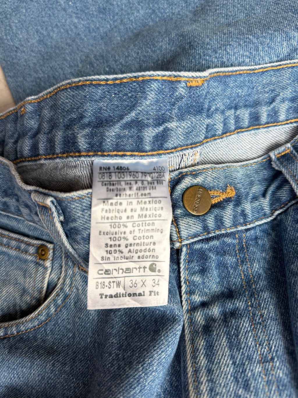 Carhartt | Jeans| Blå | W36/L34