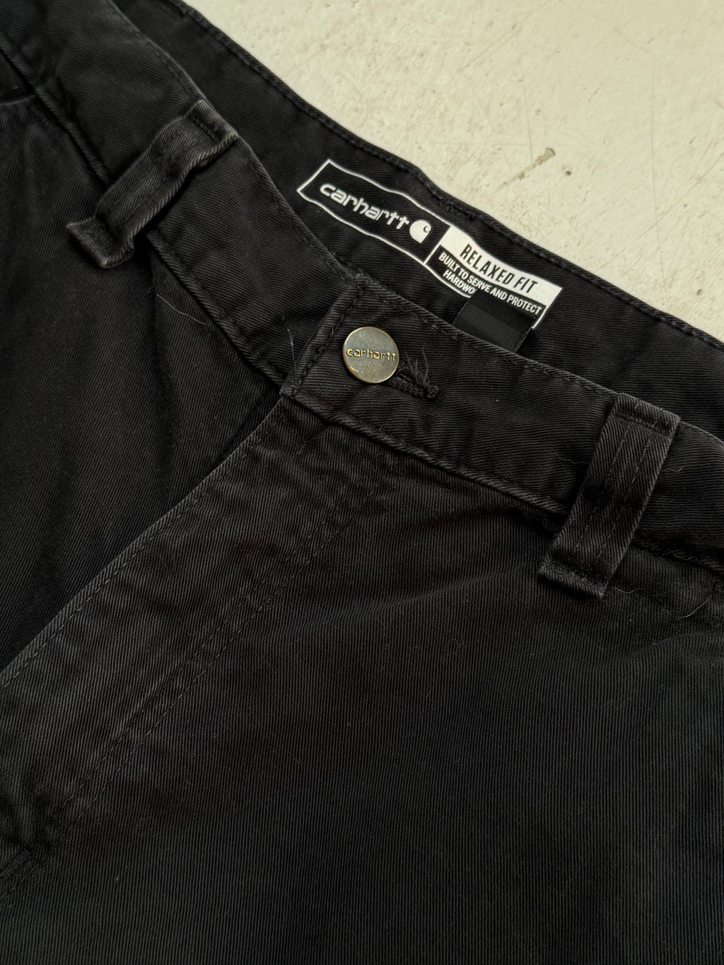 Carhartt | Relaxed Fit Carpenter Pants | Sort | W34/L32