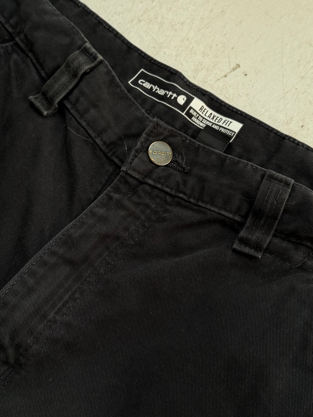 Carhartt | Relaxed Fit Carpenter Pants | Sort | W34/L32