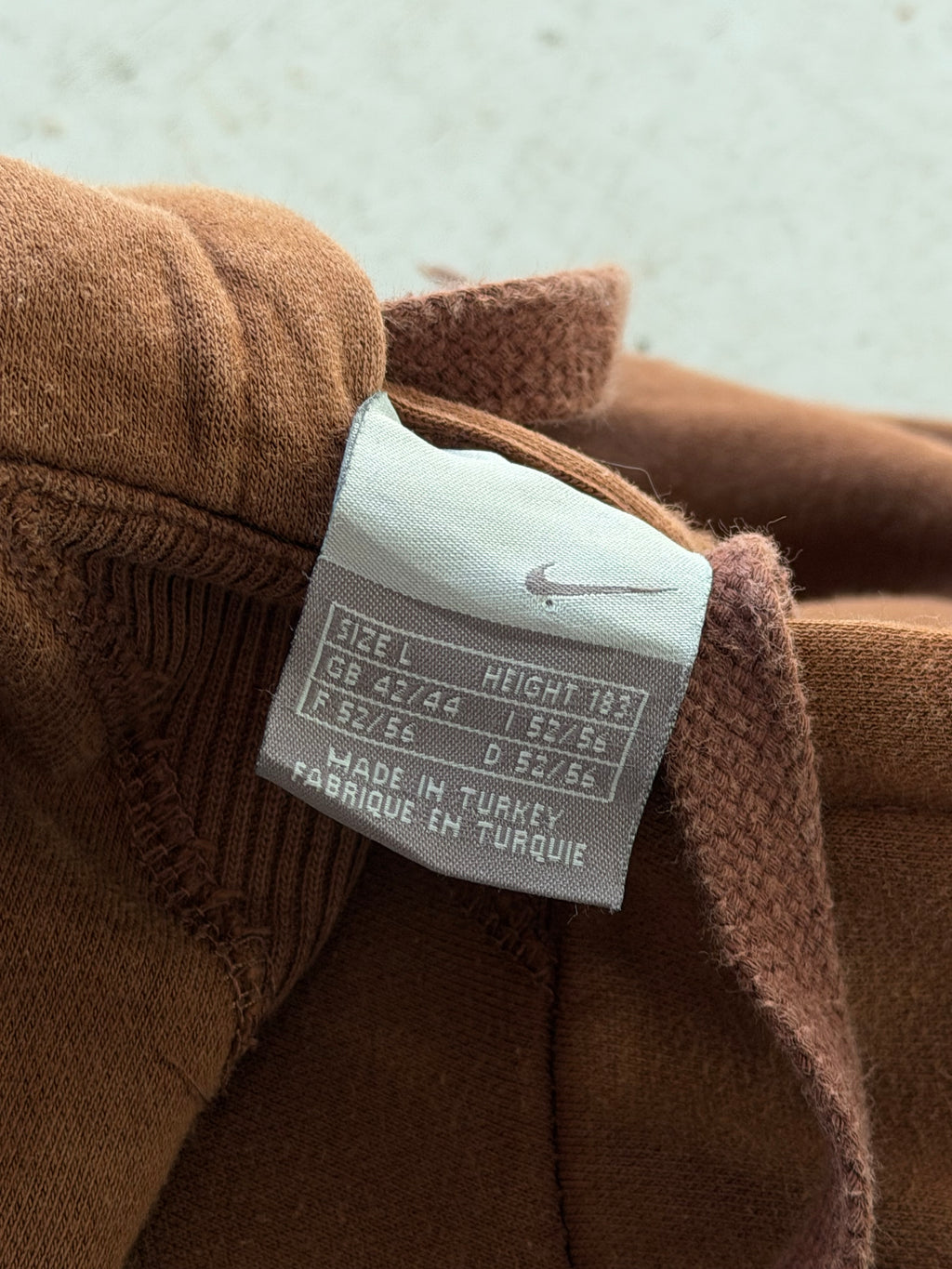Nike | Vintage hoodie | Brun | L