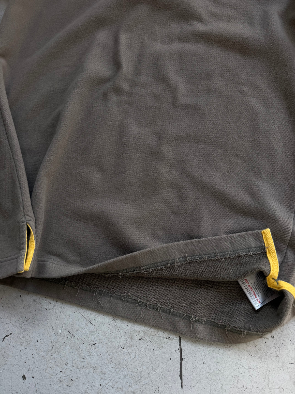 Nike | Vintage langærmet trøje | Grå/hvid | S