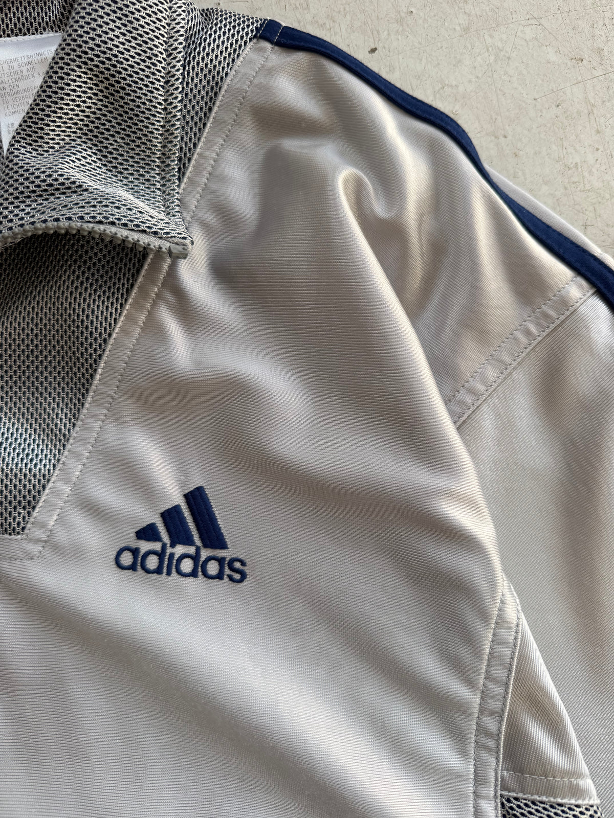 Adidas | Vintage track jacket | Sølv | S