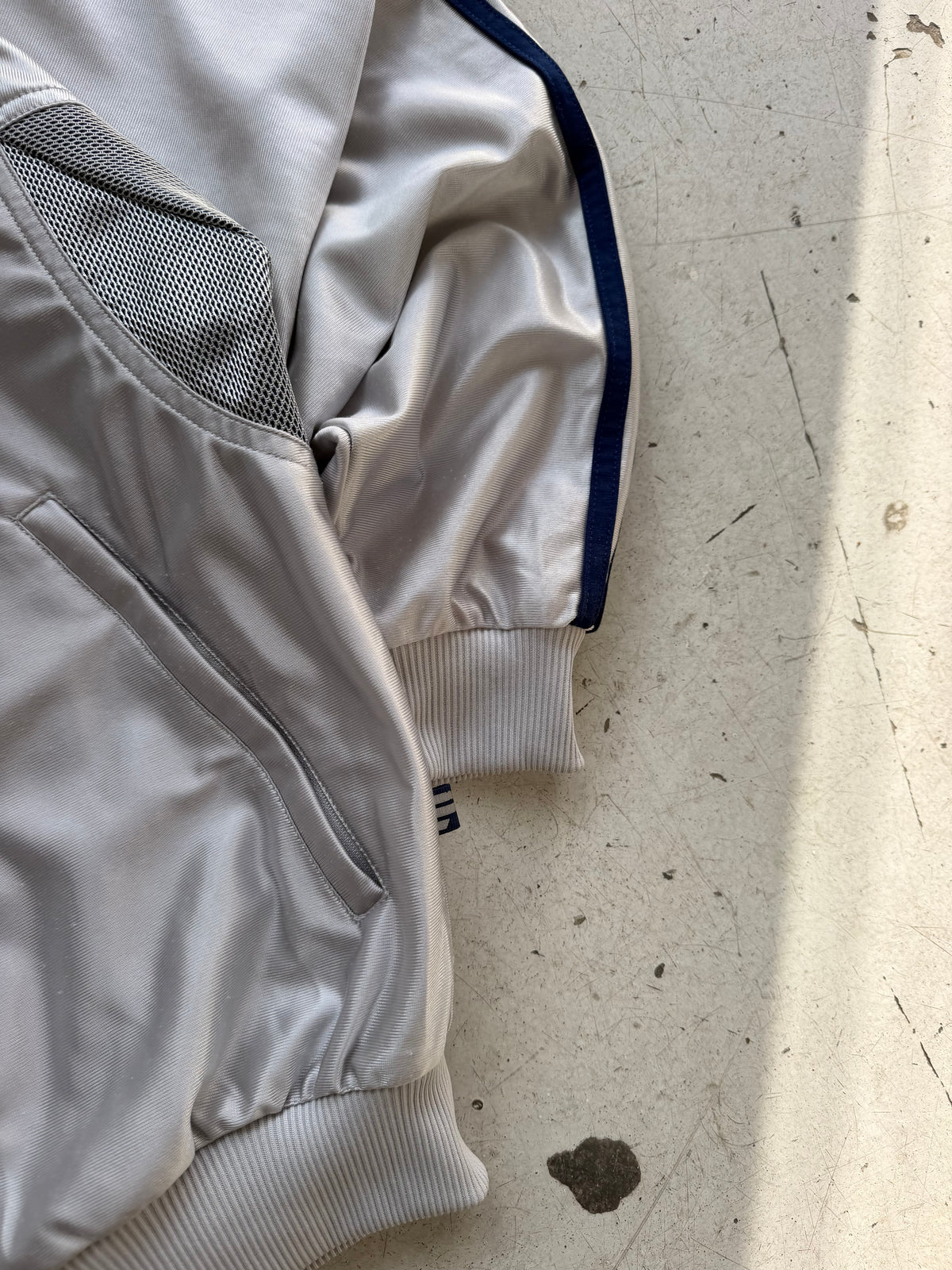 Adidas | Vintage track jacket | Sølv | S