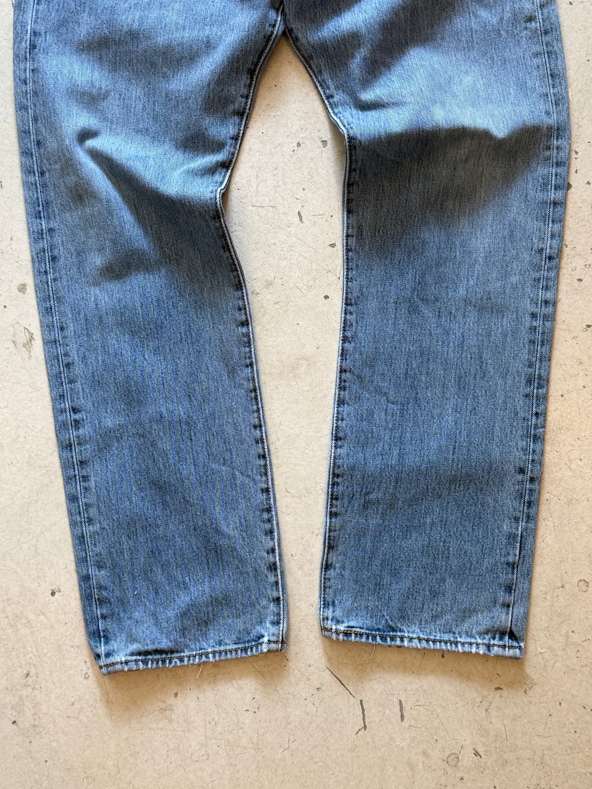 Levi’s 501 vintage jeans W35/L32 – klassisk straight fit denim blå 90’erne