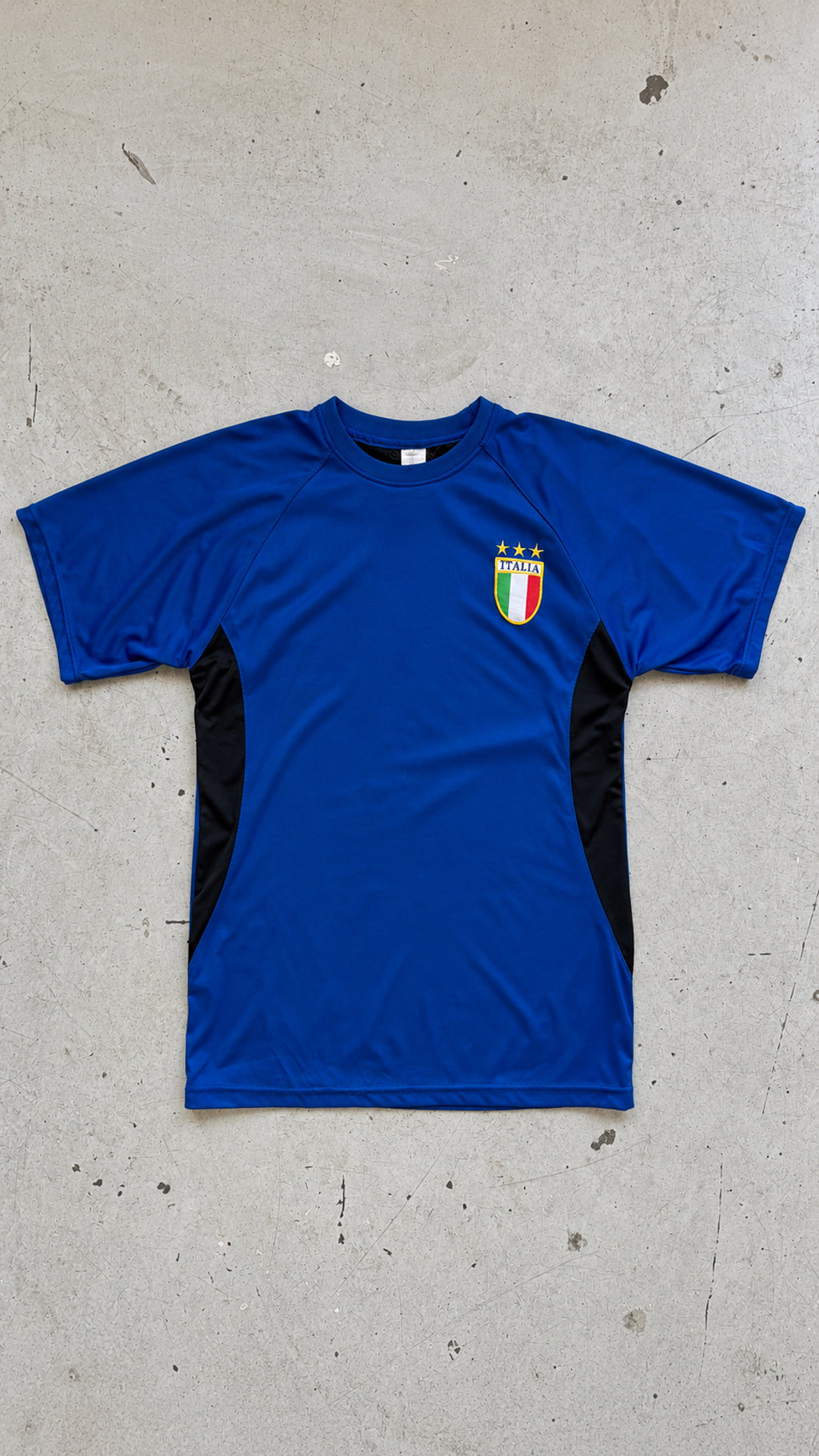 Italien | Retro fodboldtrøje | Blå | M
