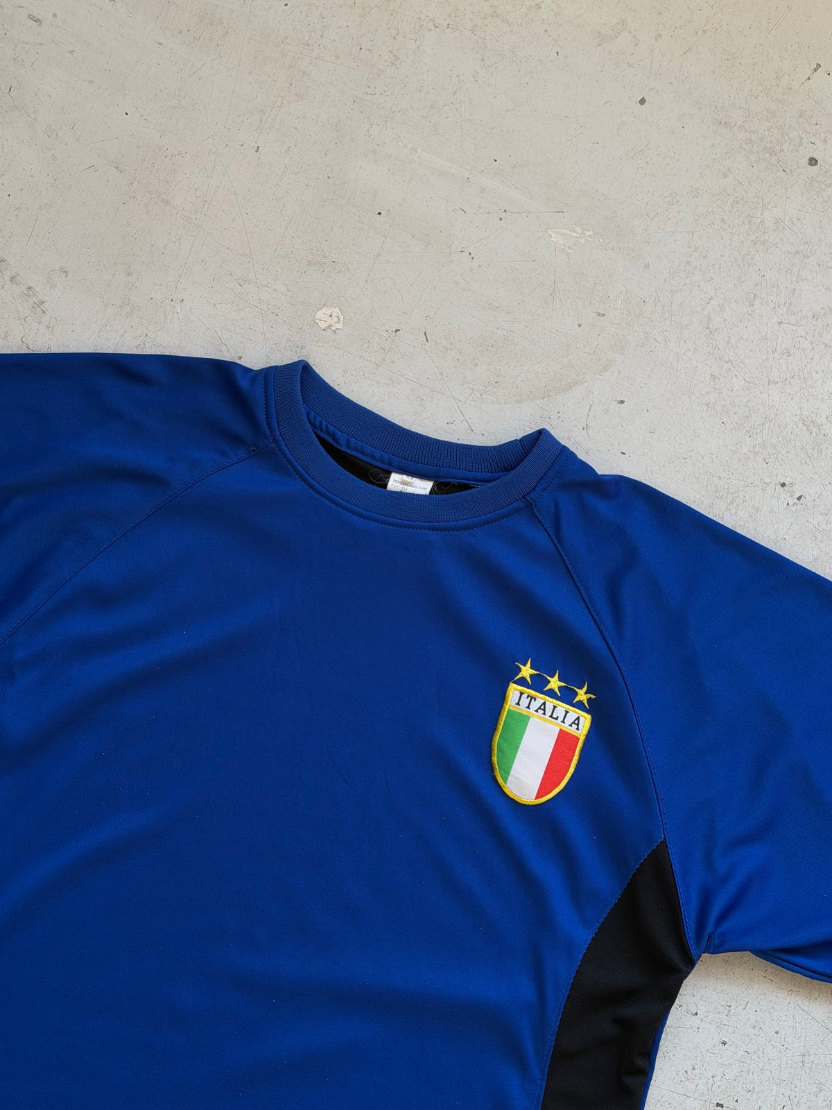 Italien | Retro fodboldtrøje | Blå | M