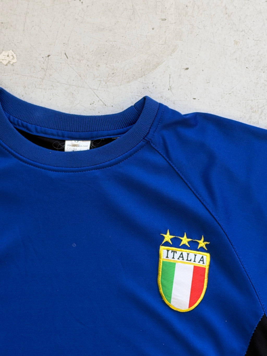 Italien | Retro fodboldtrøje | Blå | M