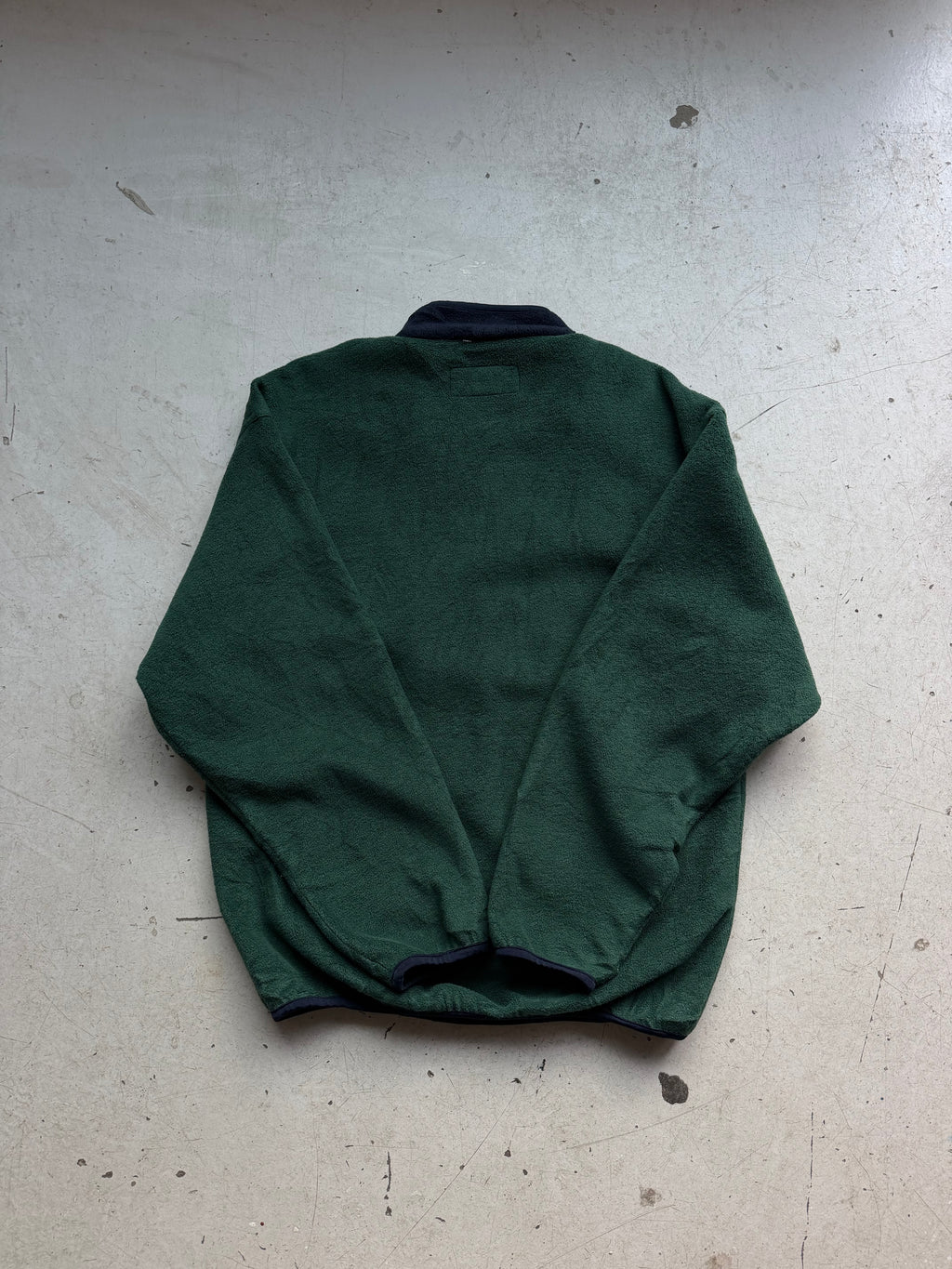 Russell Athletic | Vintage 1/4 Zip Fleece | Mørkegrøn | M