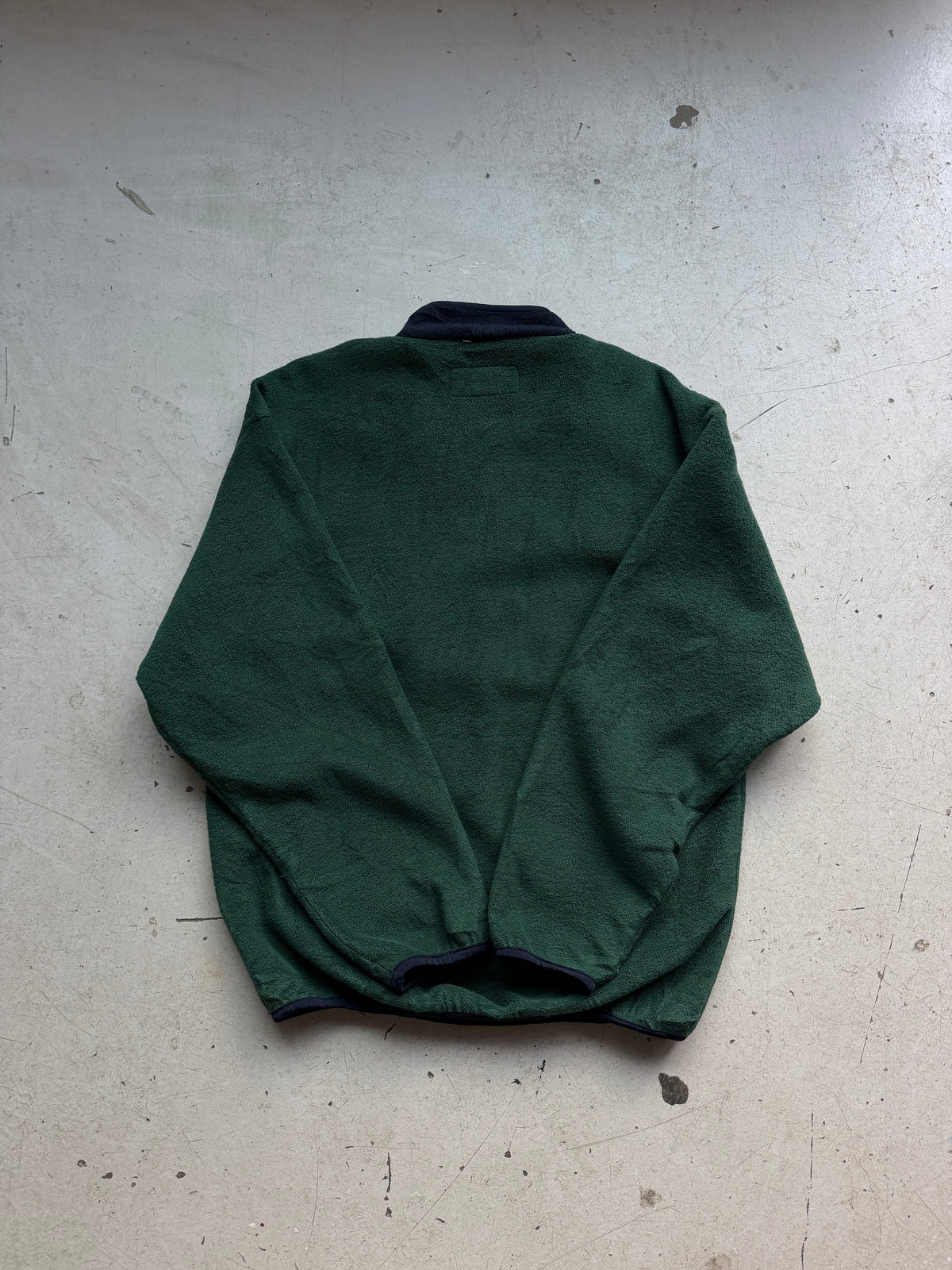 Russell Athletic | Vintage 1/4 Zip Fleece | Mørkegrøn | M