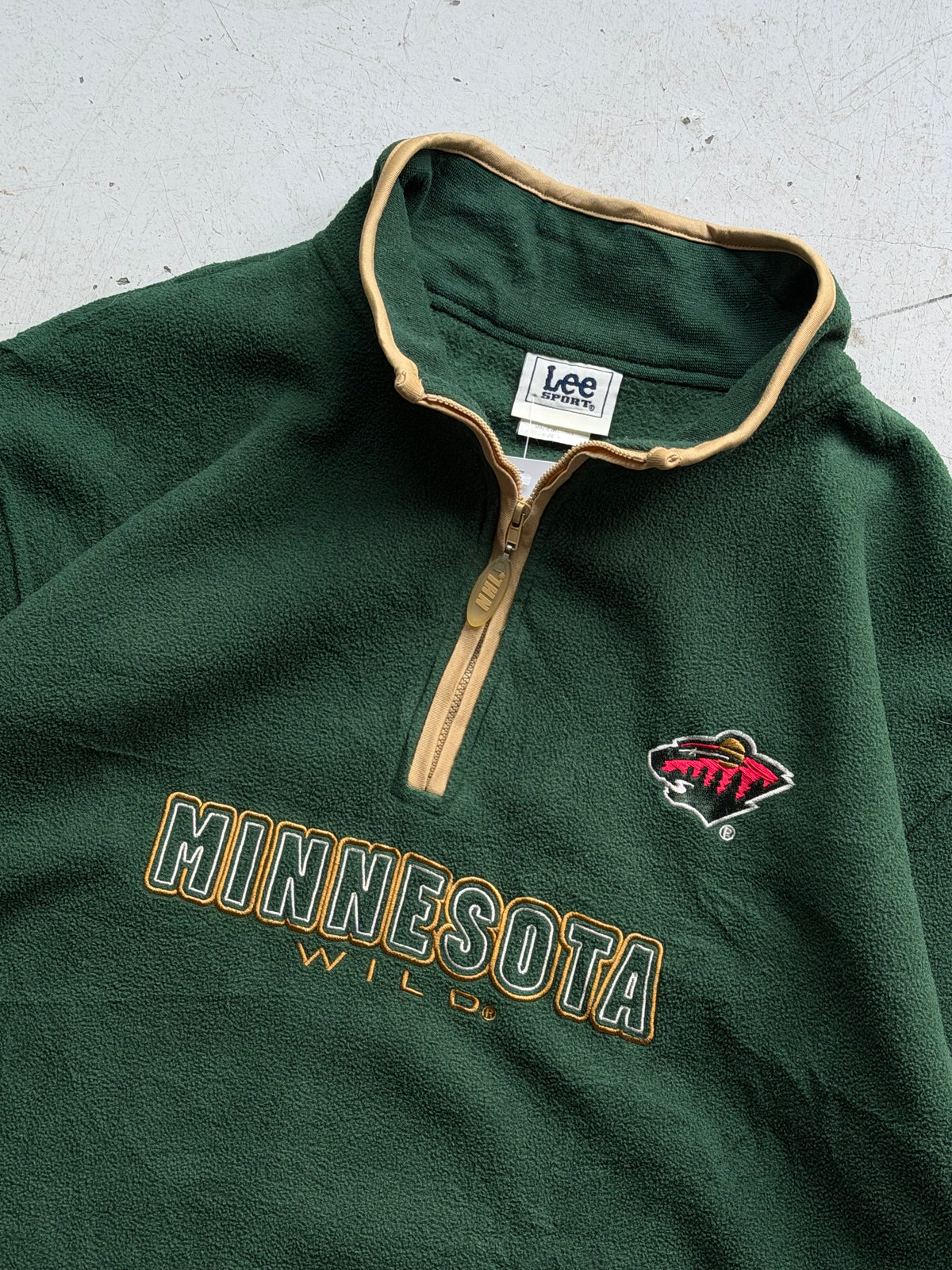Lee Sport | Vintage fleece | Mørkegrøn | L