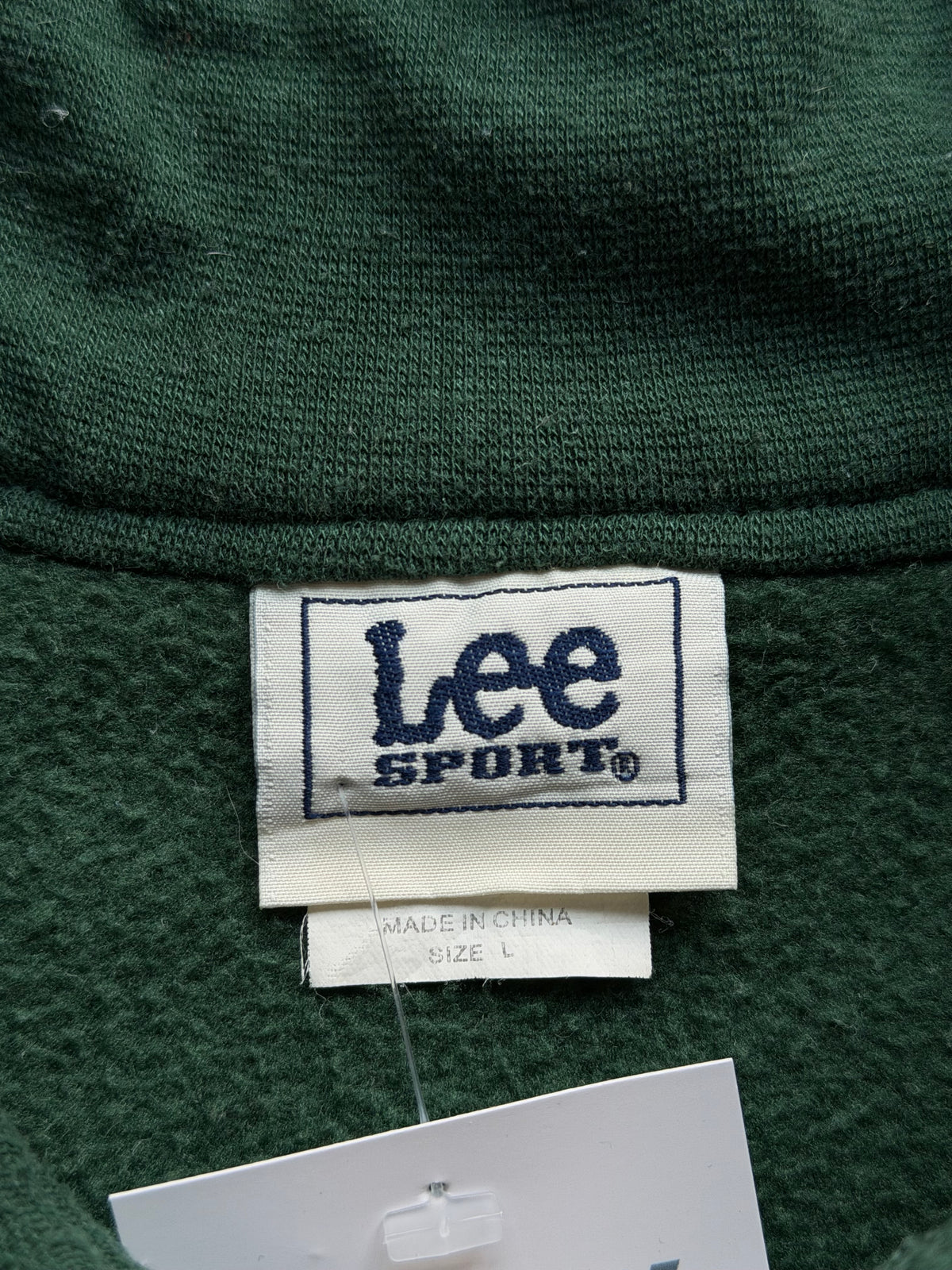 Lee Sport | Vintage fleece | Mørkegrøn | L