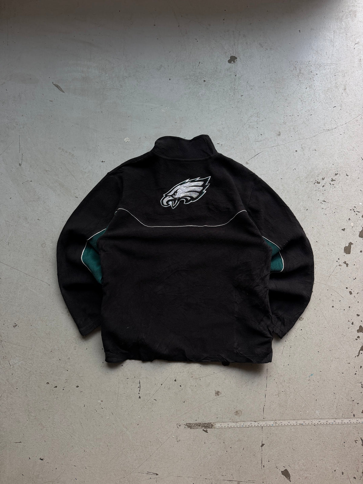 Reebok | Vintage Eagles fleece | Sort/grøn | M