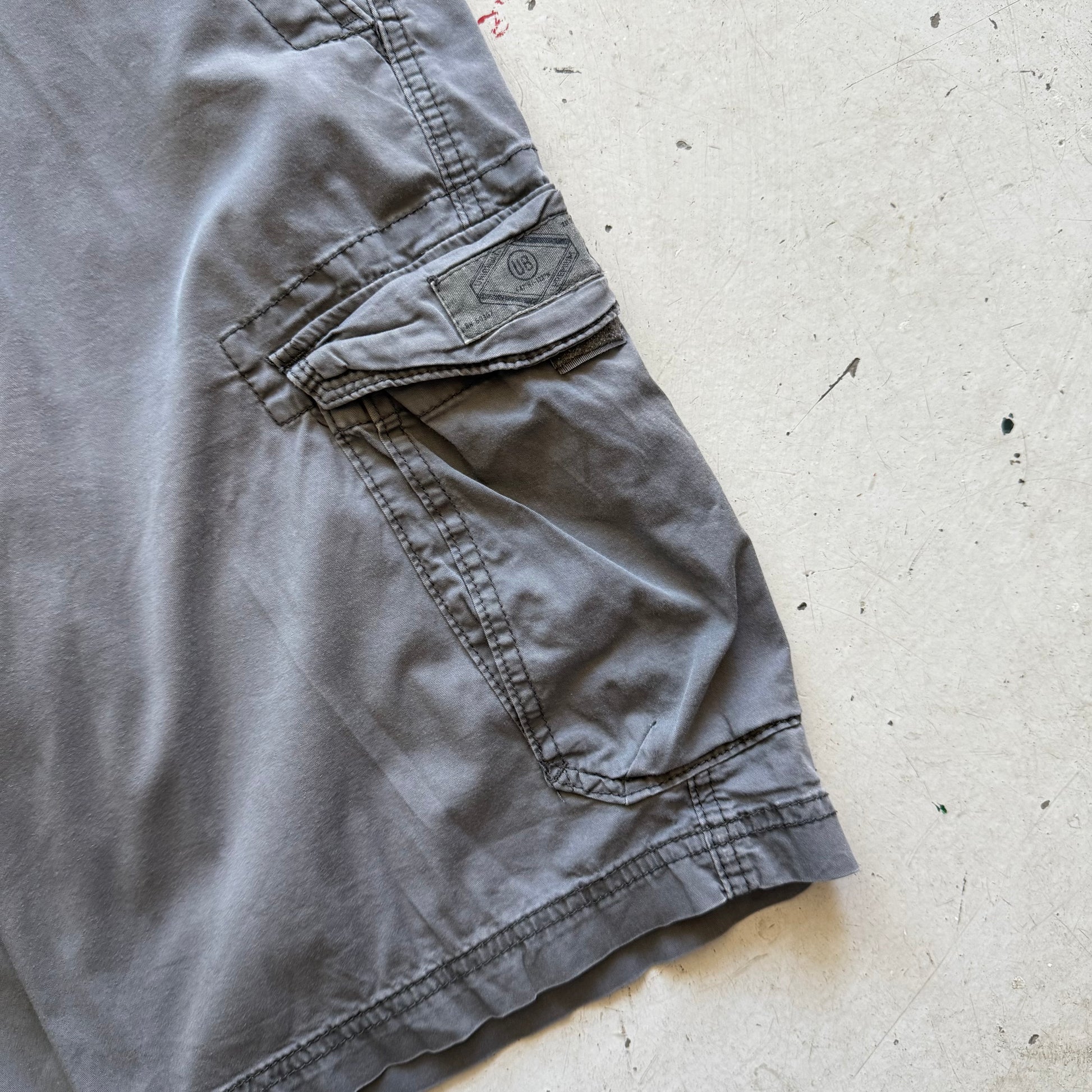 W36 | cargo shorts | Grå |