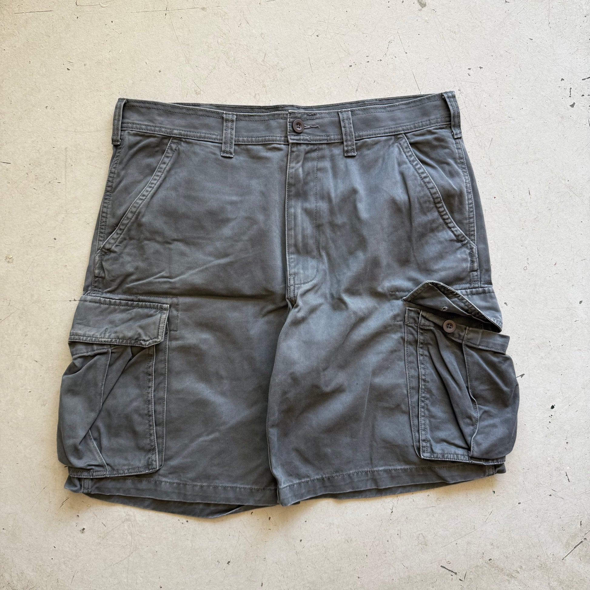 W36 | cargo shorts | Grå/Grøn |