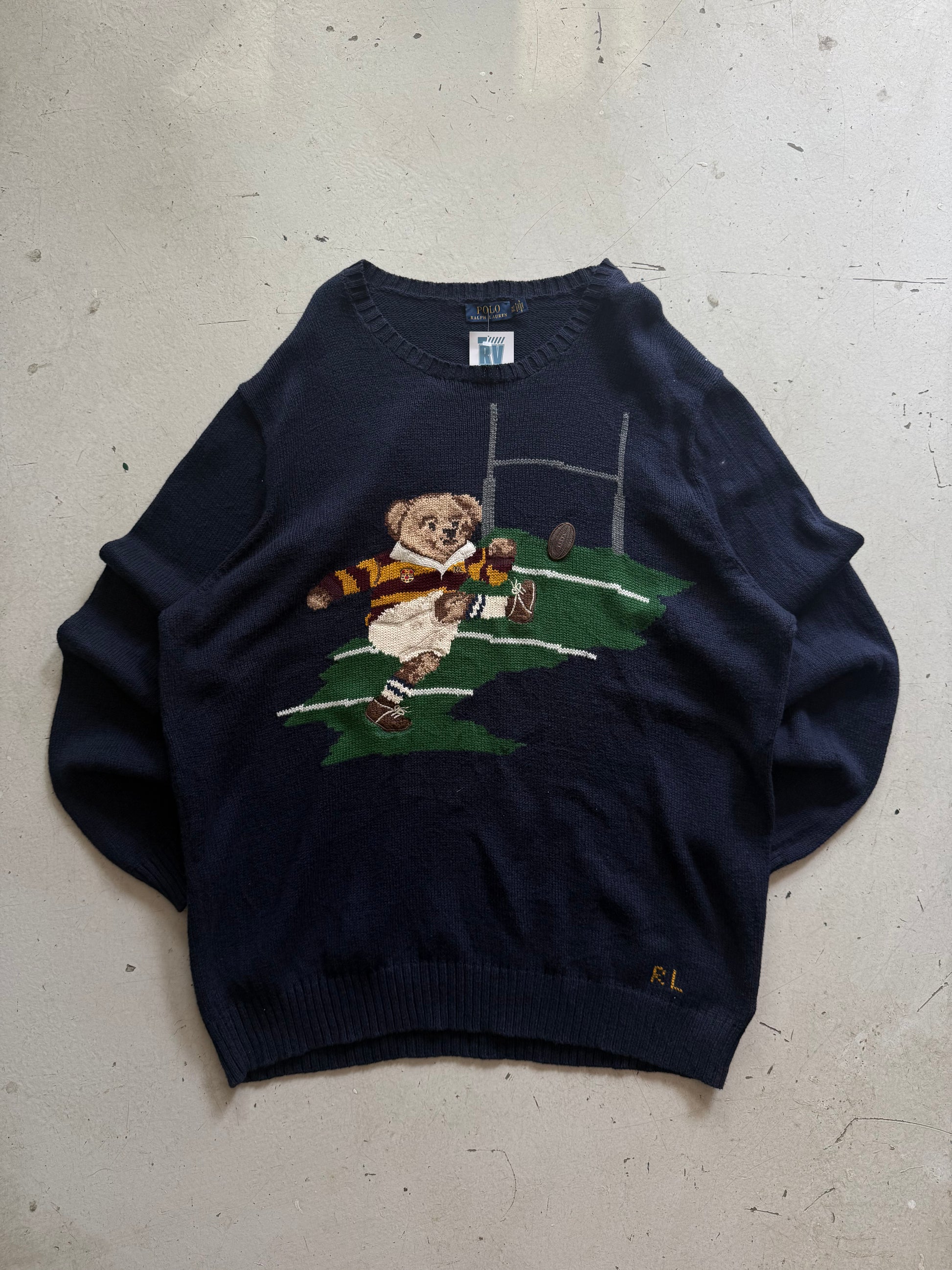 Ralph Lauren | Polo Bear Strik | Navy | 3XL