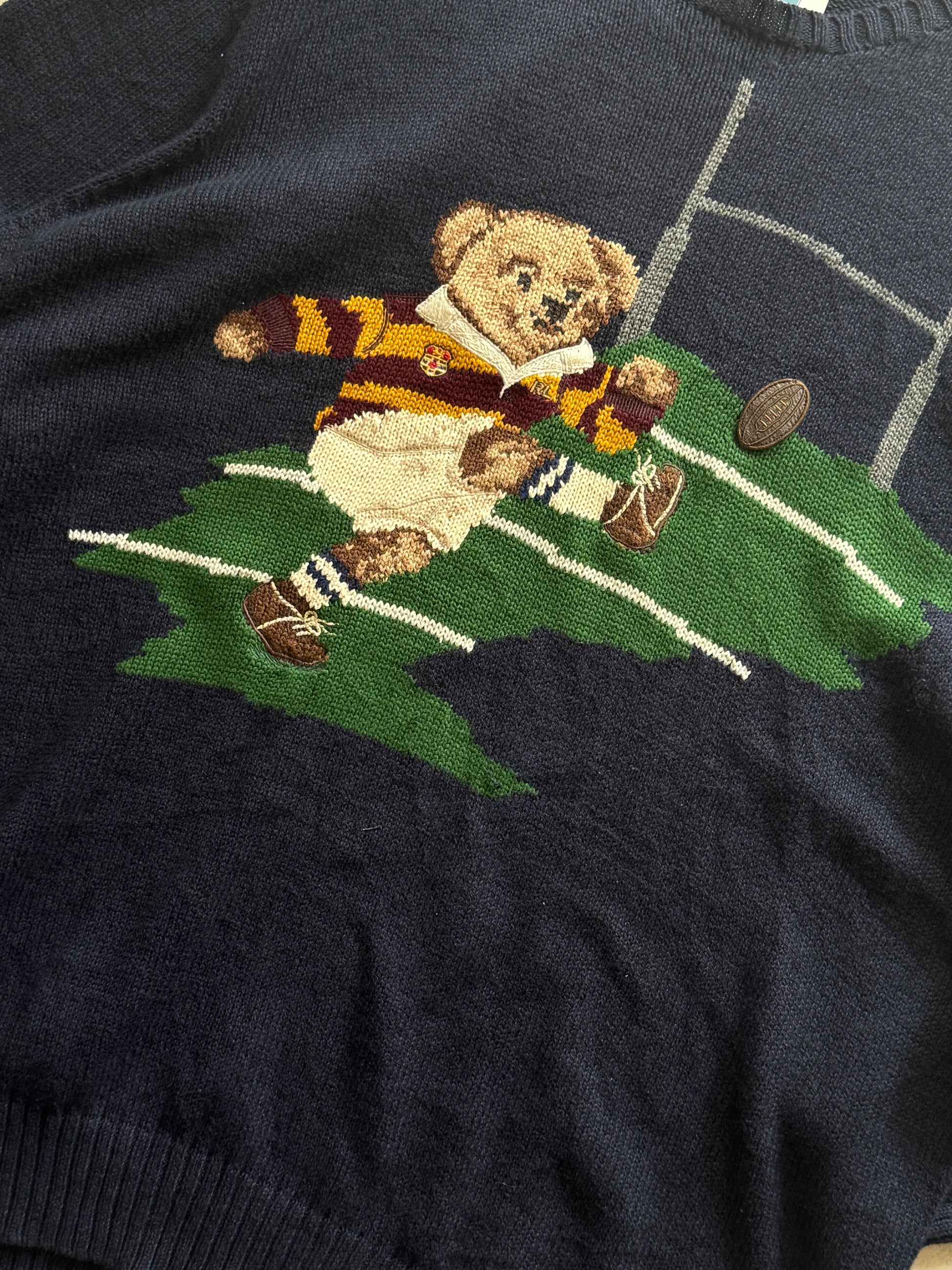 Ralph Lauren | Polo Bear Strik | Navy | 3XL