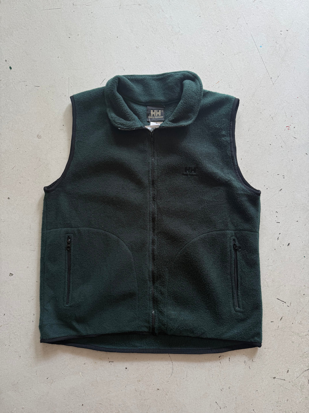 Helly Hansen | fleece vest | mørkegrøn | Large