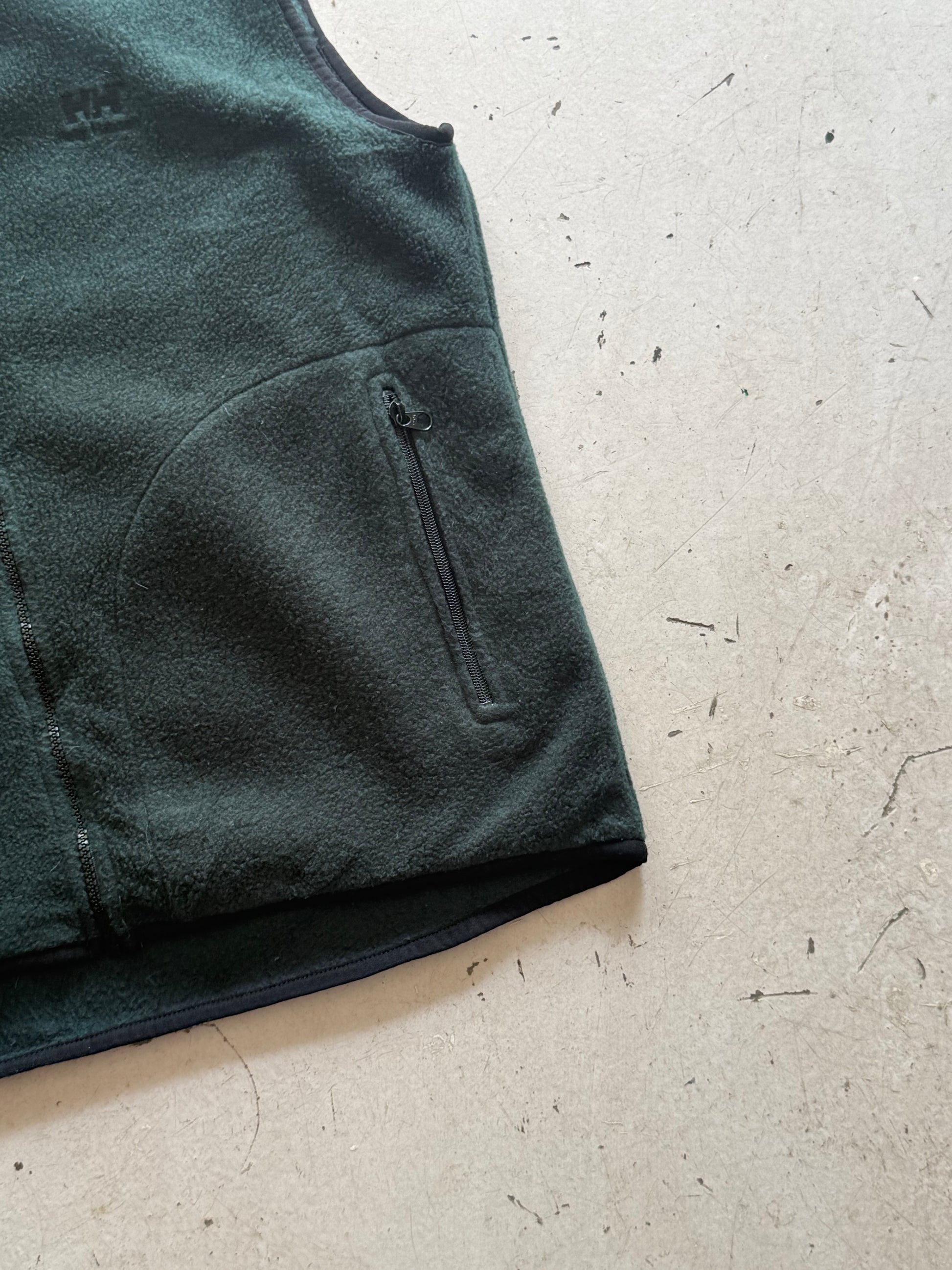 Helly Hansen | fleece vest | mørkegrøn | Large