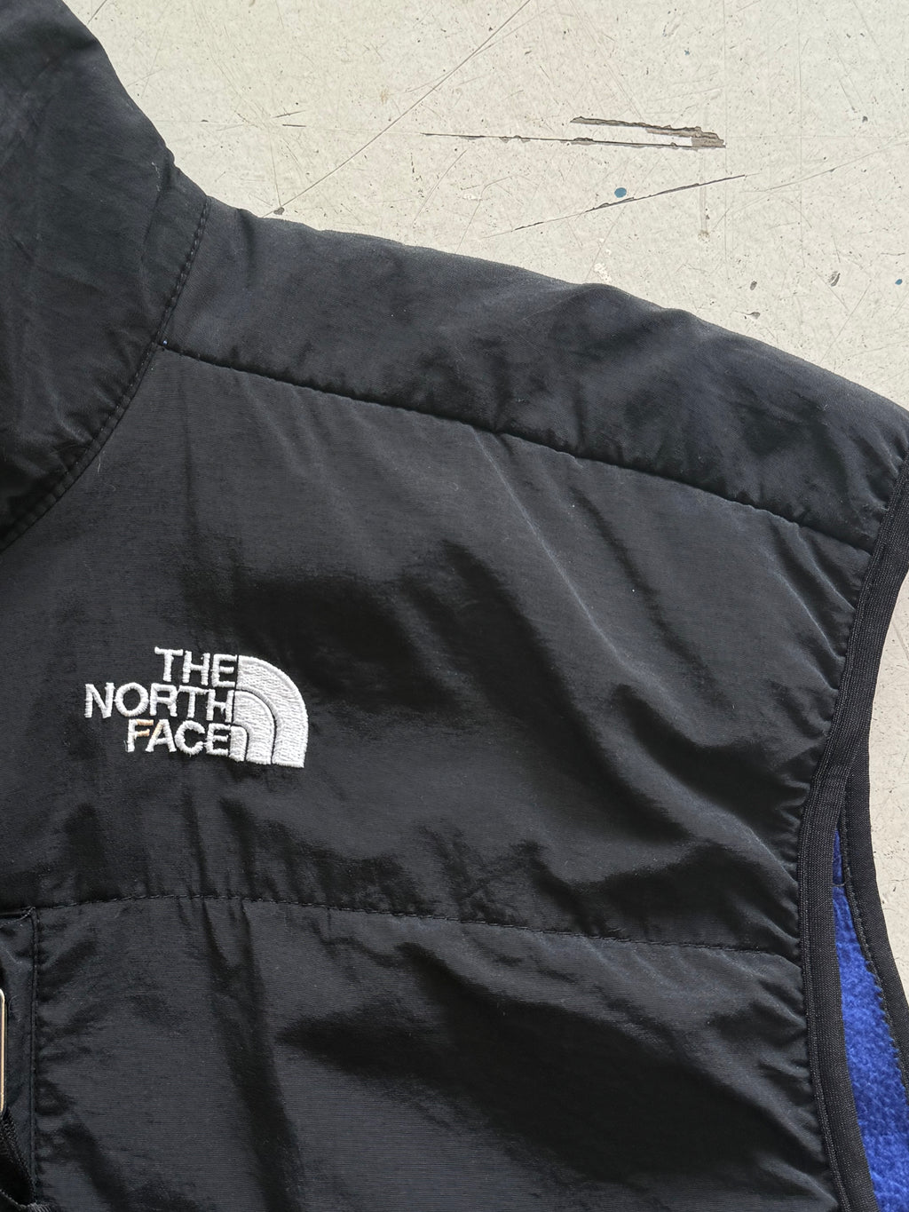 The North Face | fleece vest | blå/sort | XL