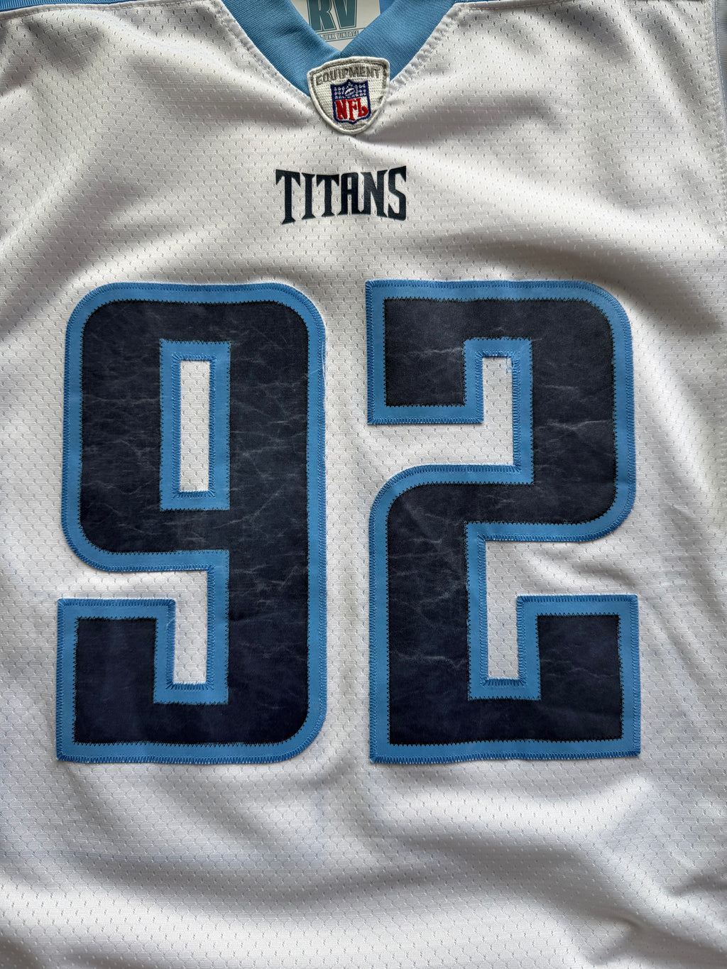 Reebok | Tennessee Titans Haynesworth #92 NFL jersey | hvid/blå | M