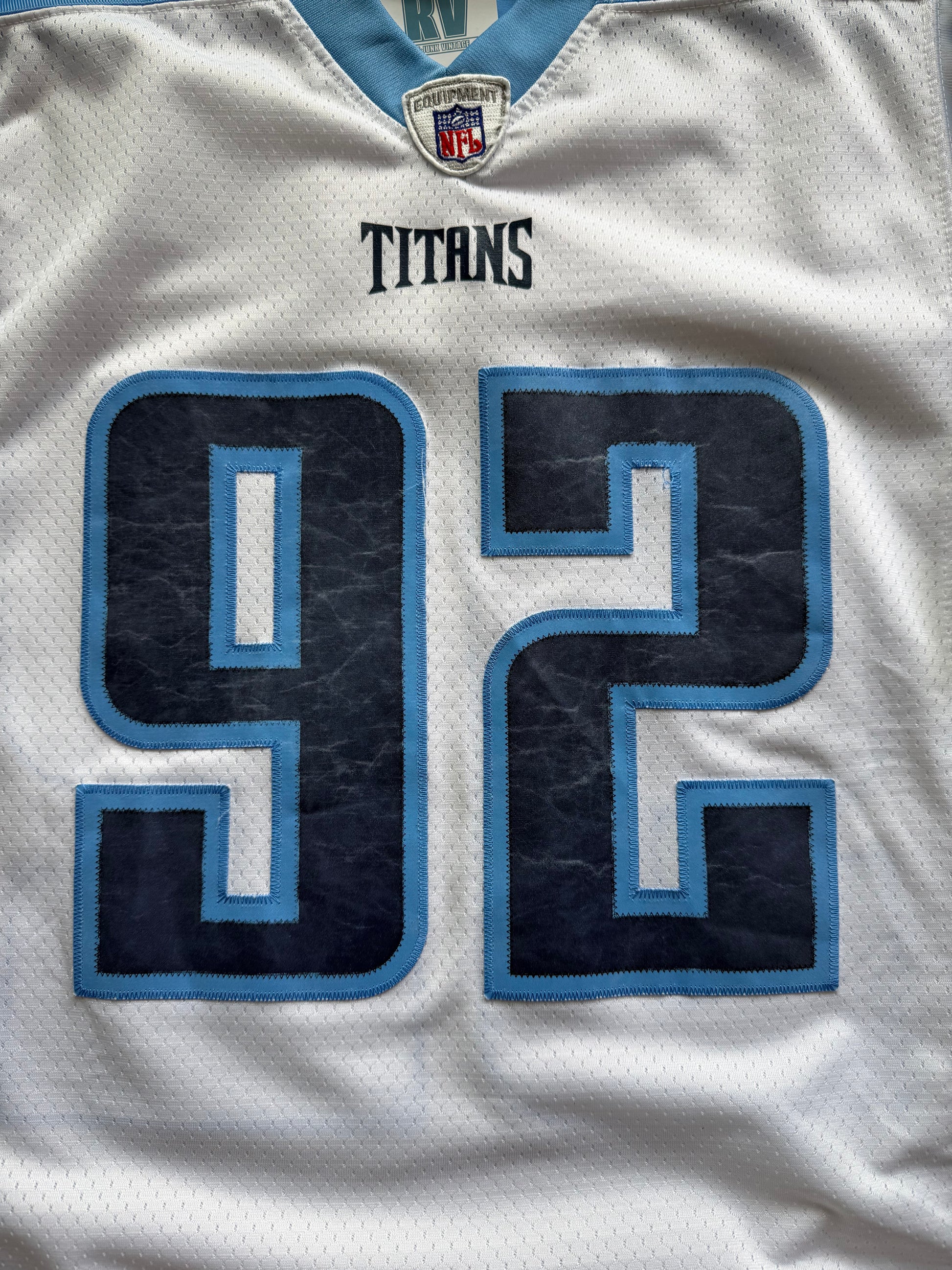 Reebok | Tennessee Titans Haynesworth #92 NFL jersey | hvid/blå | M