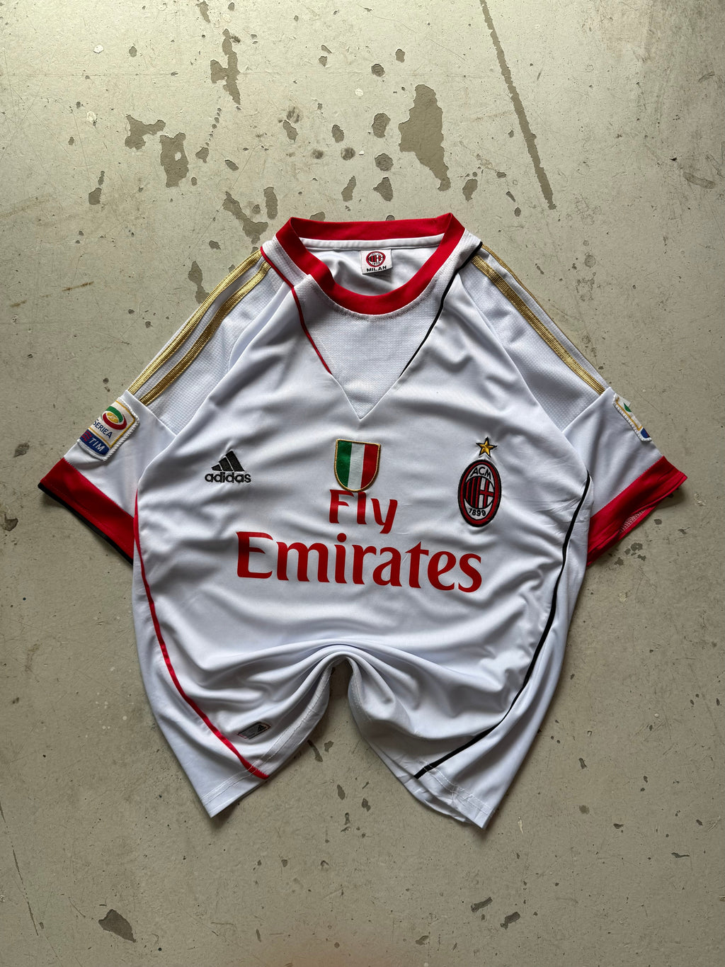 AC Milan Vintage Fodboldtrøje – Replica 2013/2014 - Re:Junk Vintage
