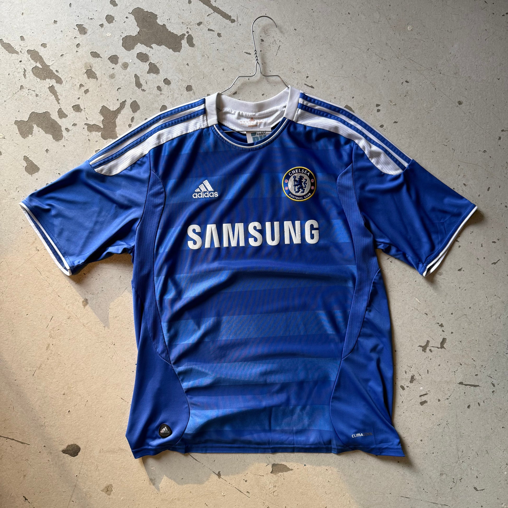 Adidas Chelsea FC | Fodboldtrøje | Blå/Hvid | XL - Re:Junk Vintage
