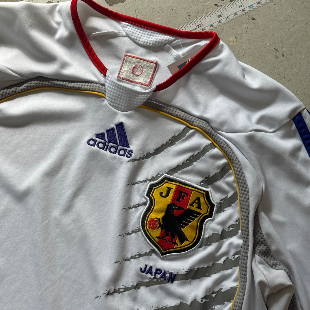 Adidas | Japan landsholdstrøje 2006 | hvid | S - Re:Junk Vintage