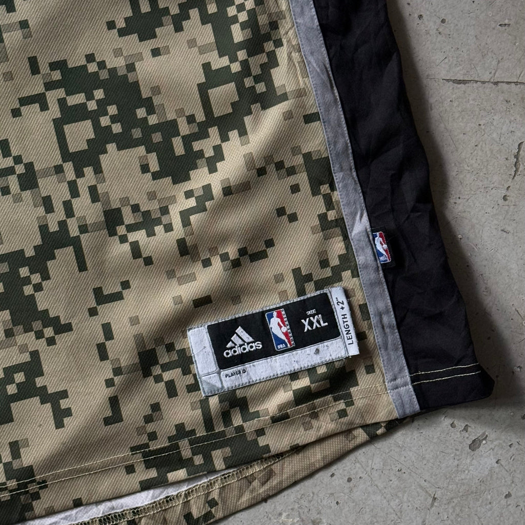Adidas | NBA San Antonio Spurs Duncan jersey | camo | XXL - Re:Junk Vintage
