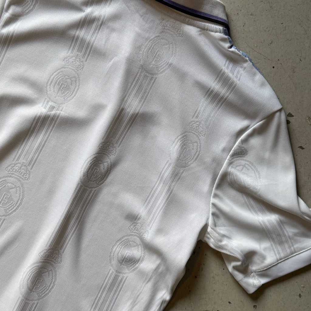 Adidas Real Madrid | Fodboldtrøje | Hvid | M - Re:Junk Vintage