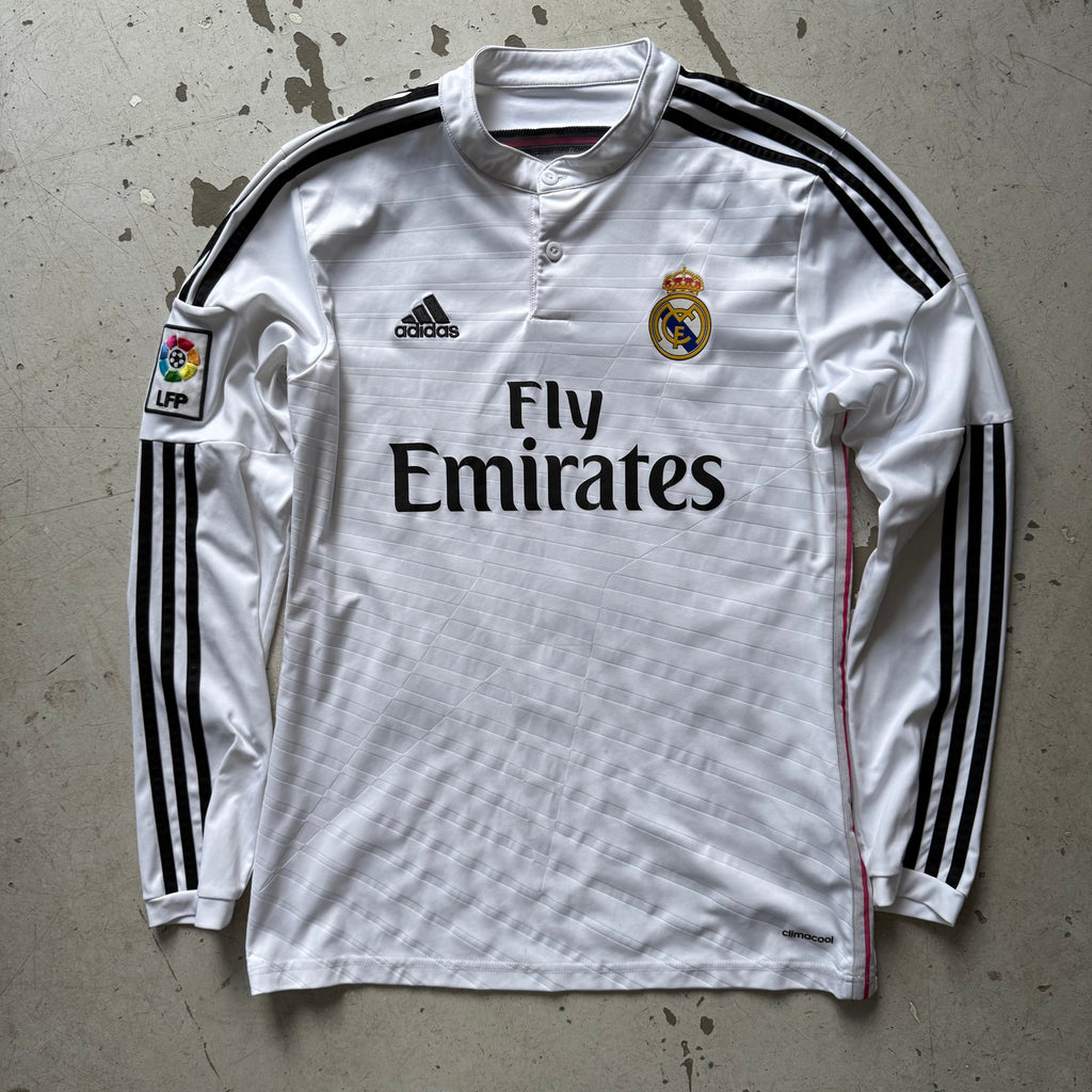 Adidas Real Madrid vintage fodboldtrøje hvid Ronaldo 7 M - Re:Junk Vintage