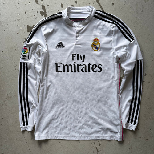 Adidas Real Madrid vintage fodboldtrøje hvid Ronaldo 7 M - Re:Junk Vintage