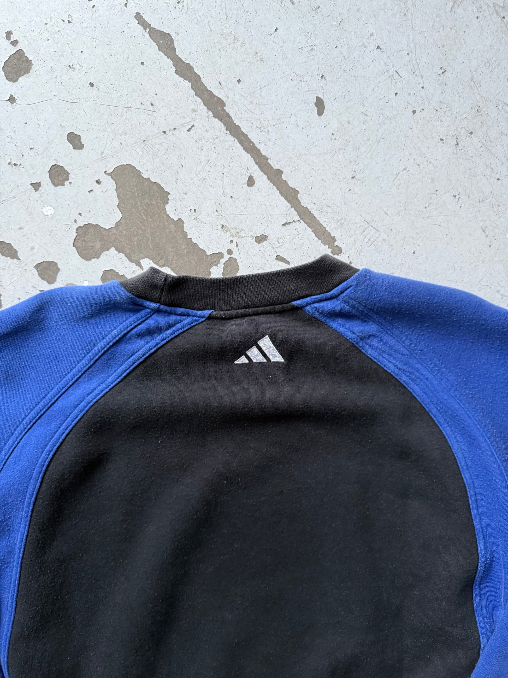 Adidas | sweatshirt | sort/blå | M - Re:Junk Vintage