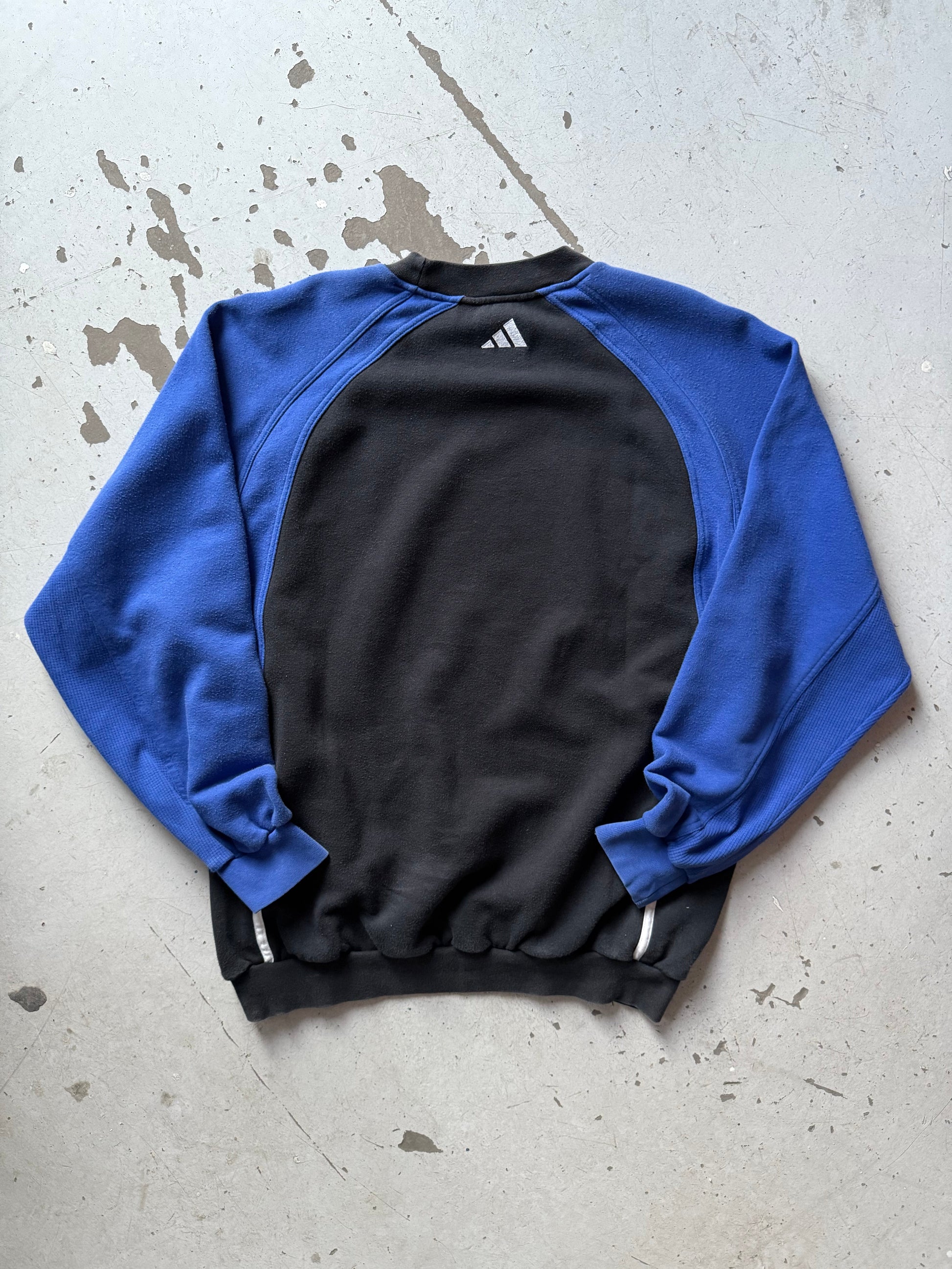 Adidas | sweatshirt | sort/blå | M - Re:Junk Vintage